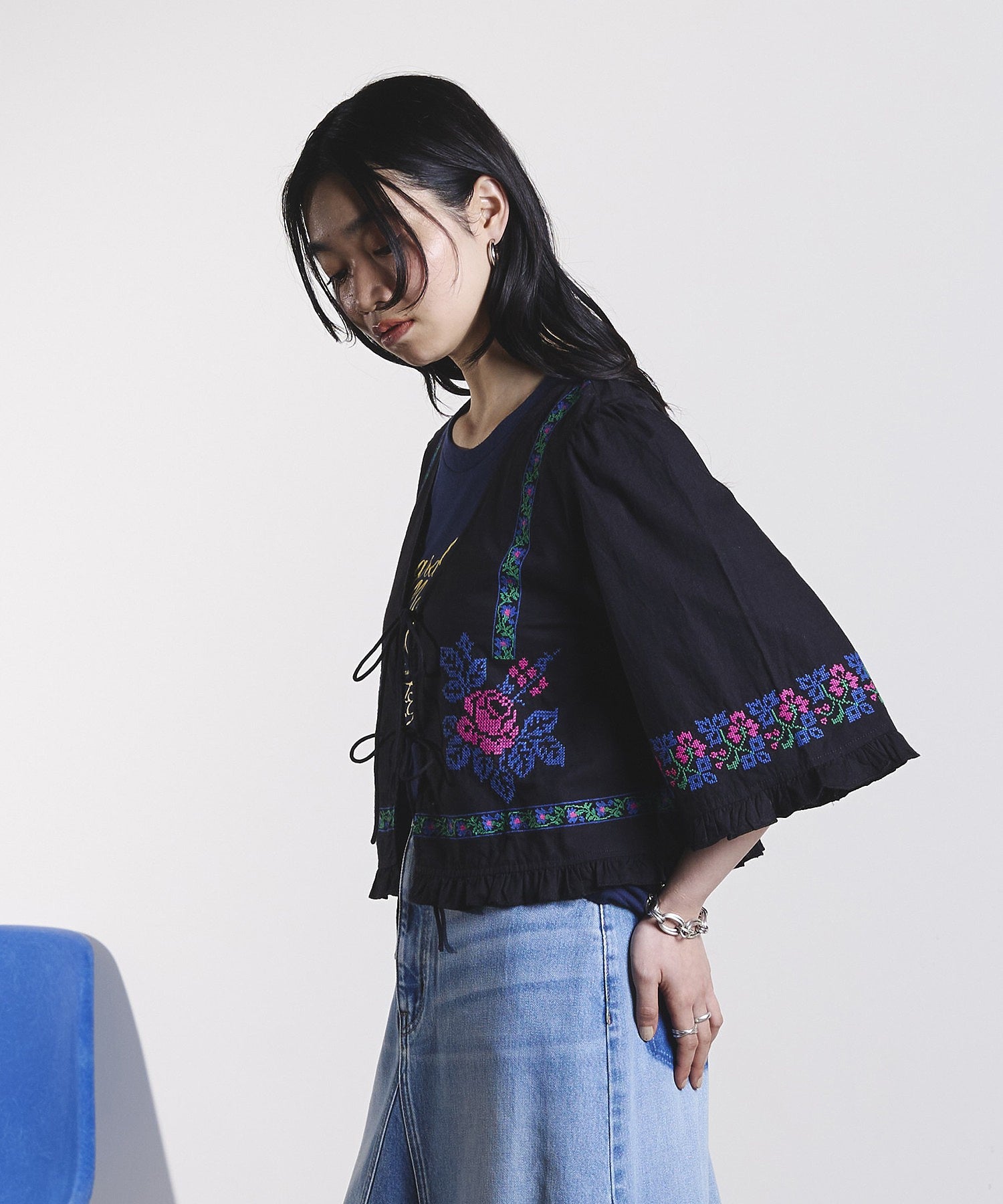 model:165cm 着用サイズ:ONE SIZE