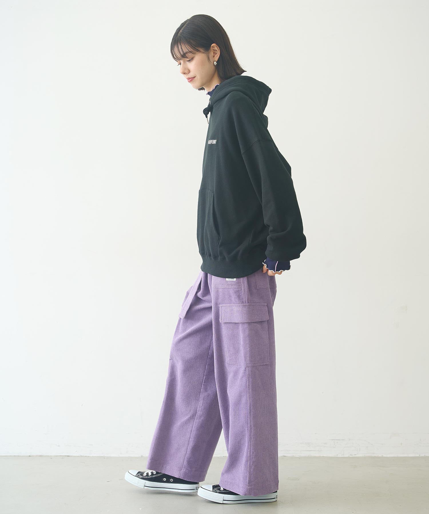 CORDUROY CARGO PANTS