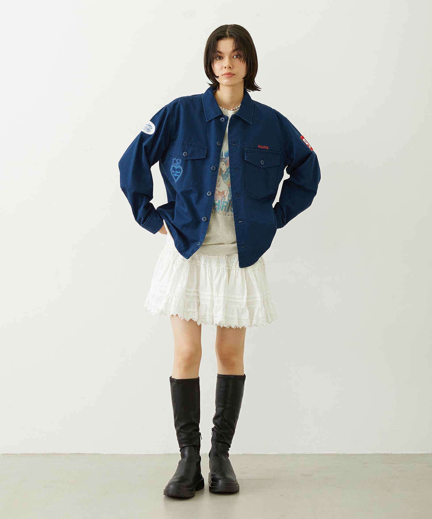 PATCHED UTILITY SHIRT