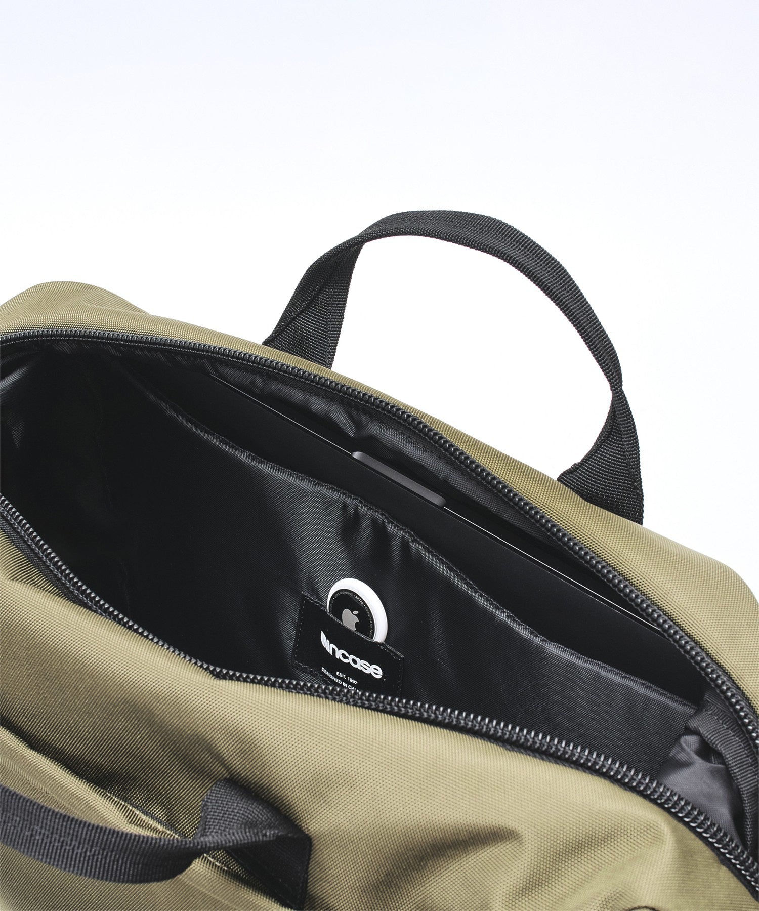 Grid Shoulder Bag - Olive