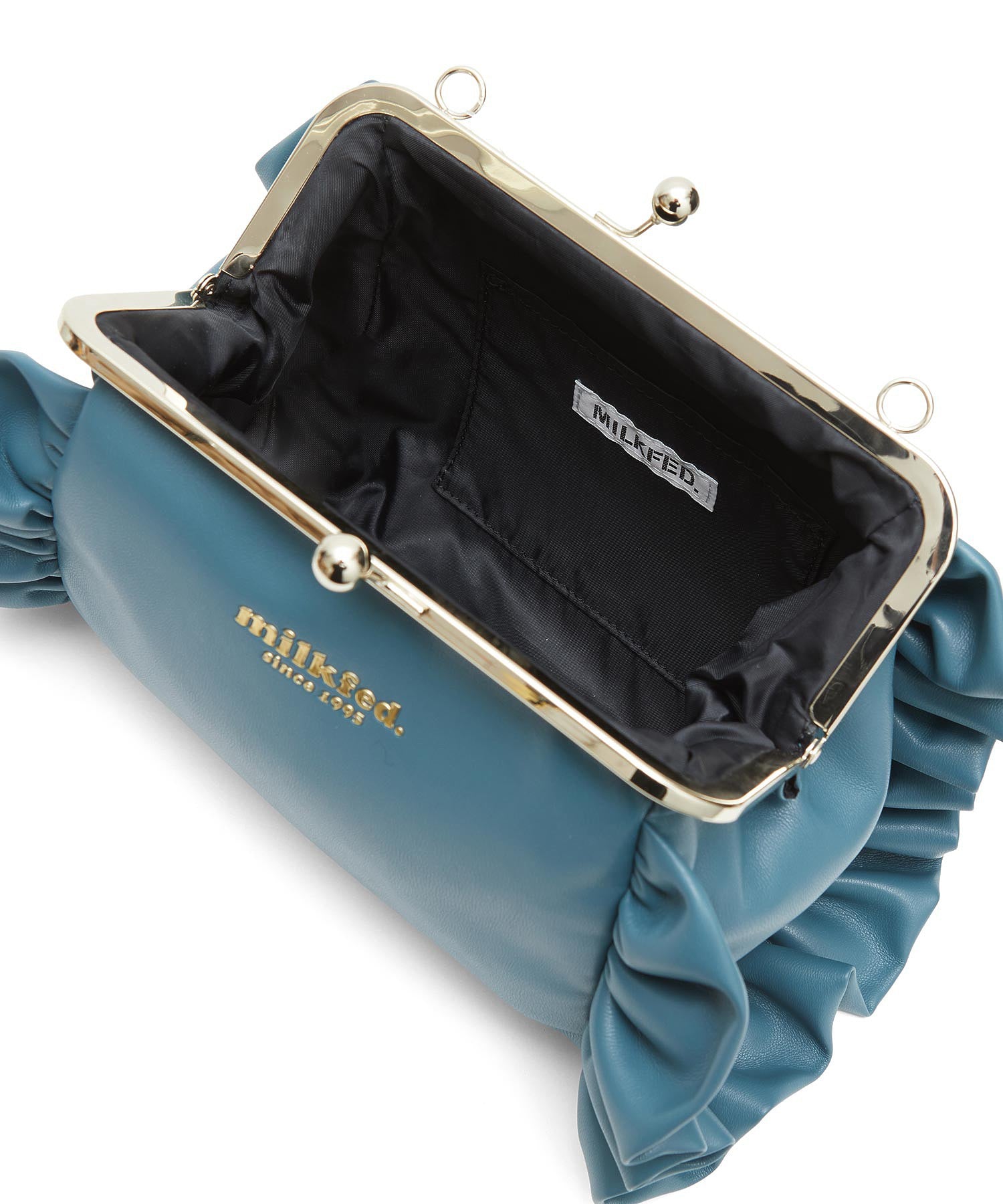 KISS LOCK RUFFLE BAG