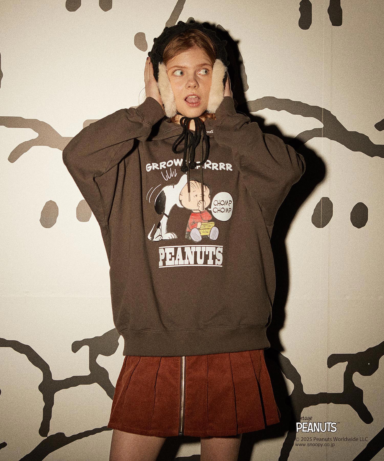 MILKFED. × PEANUTS HOODIE