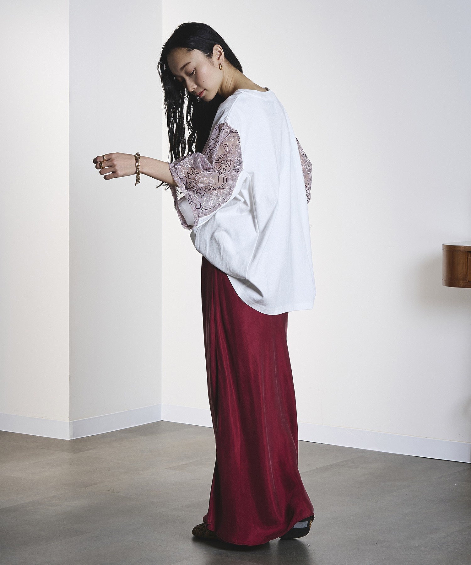 model:161cm 着用サイズ:ONE SIZE