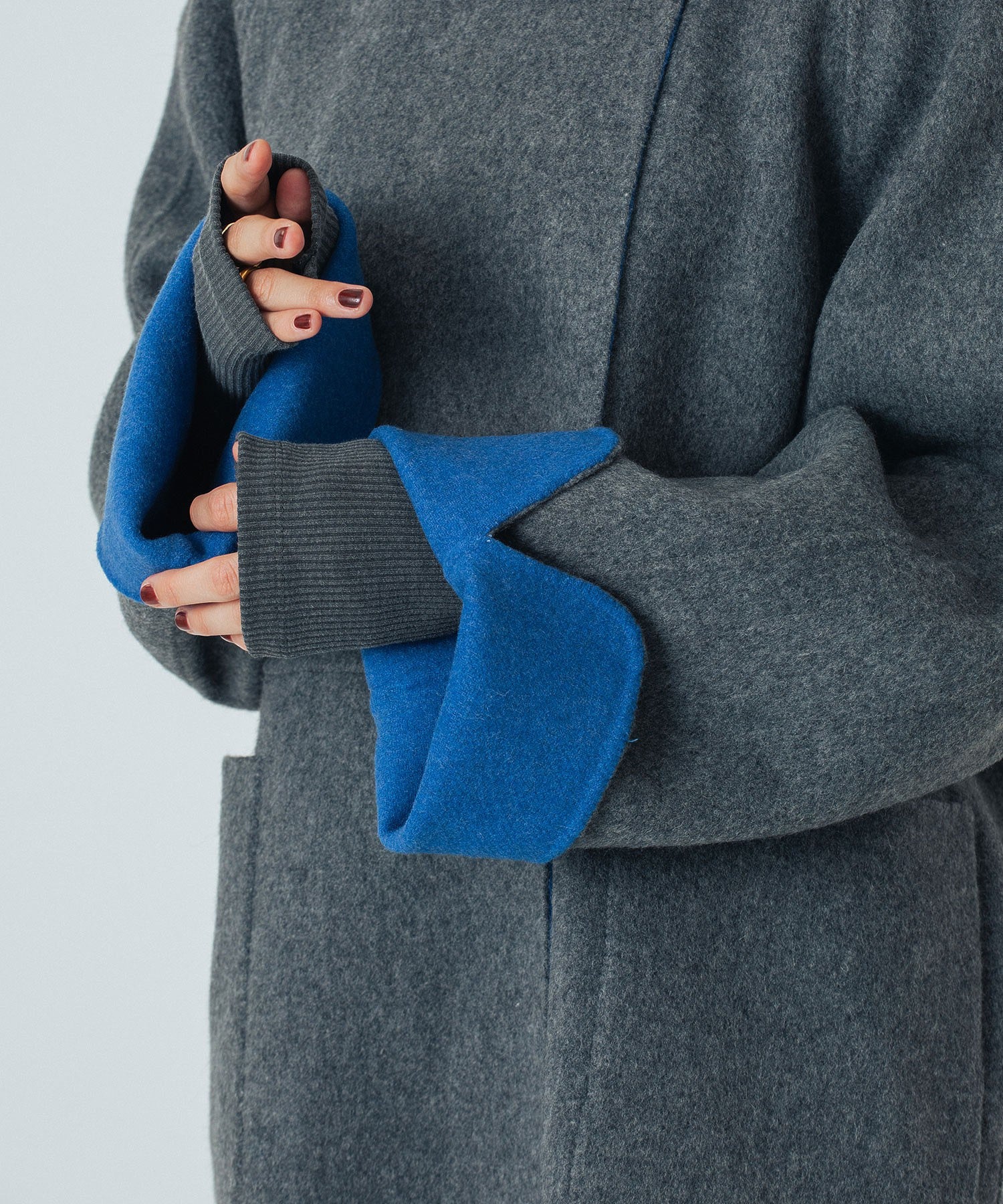 CREOLME/REVERSIBLE MIDDLE COAT