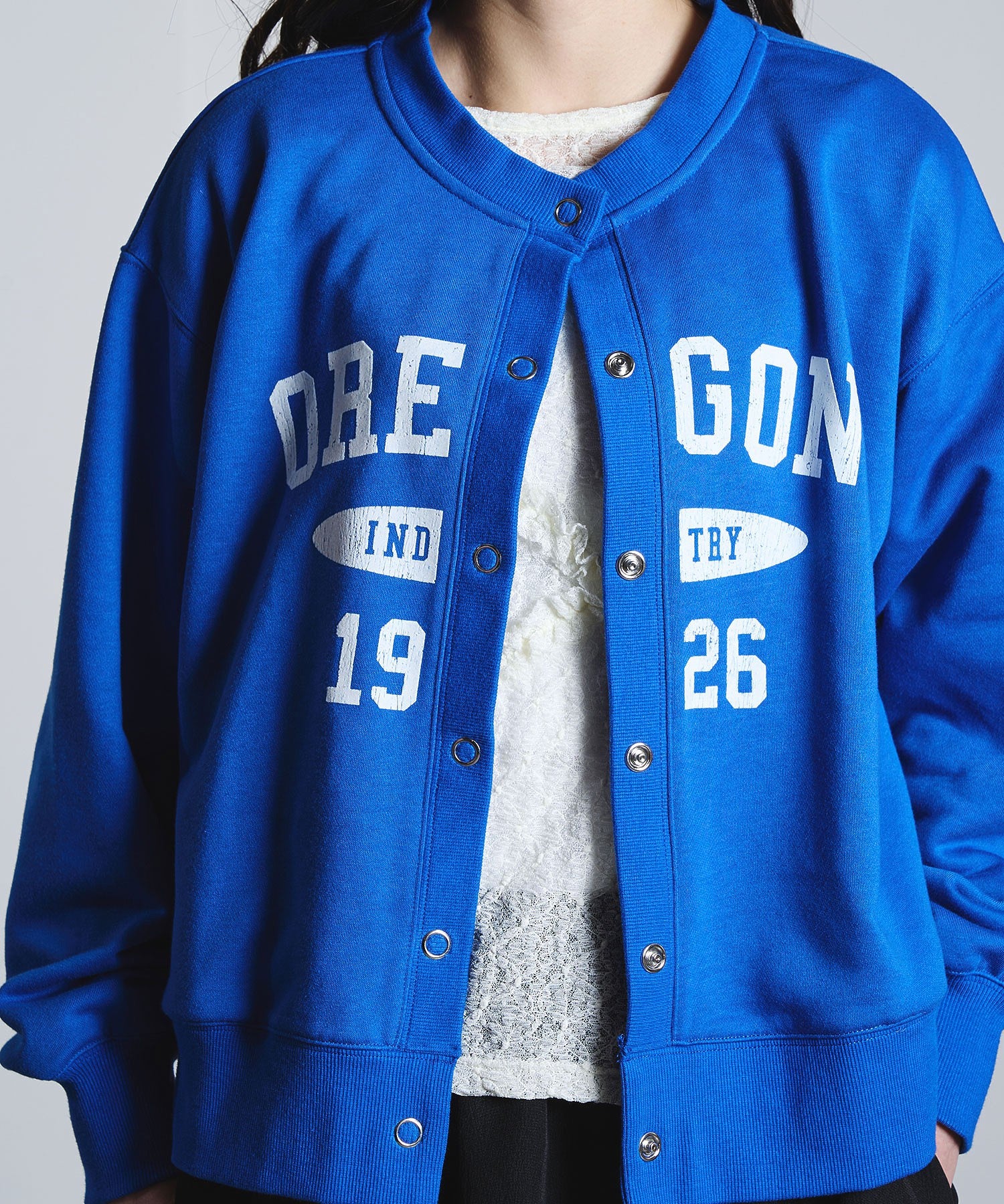 COLLEGE LOGO CARDIGAN