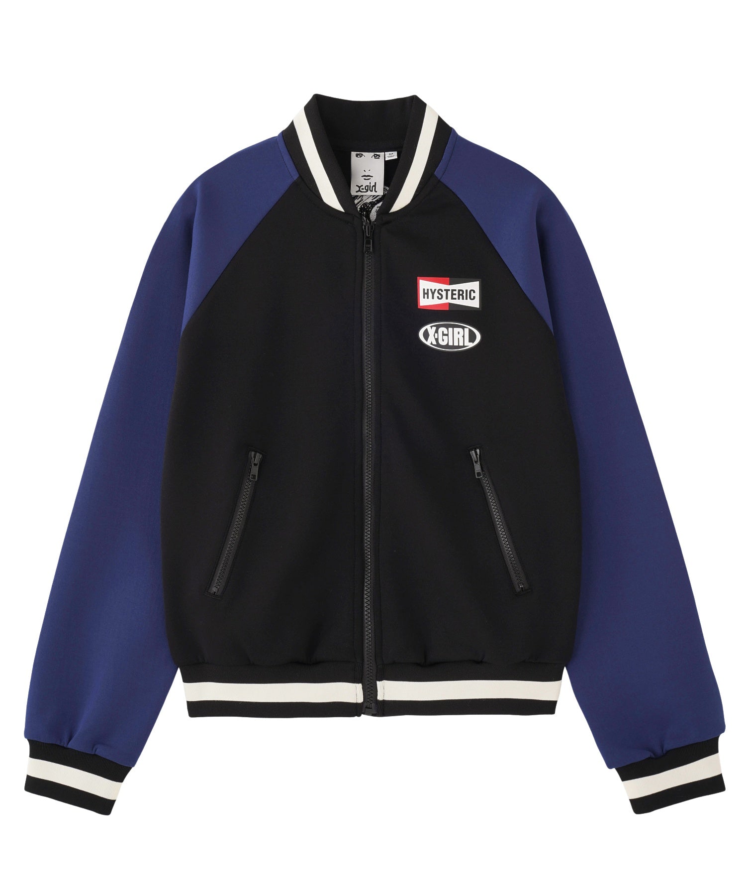 X-girl x HYSTERIC GLAMOUR TRACK JACKET