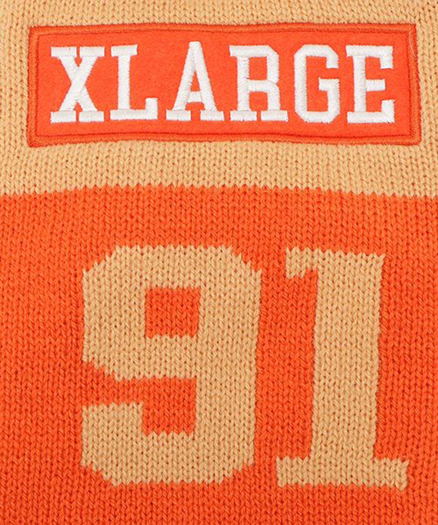 【XLARGE DOGWEAR】ナンバリングニット