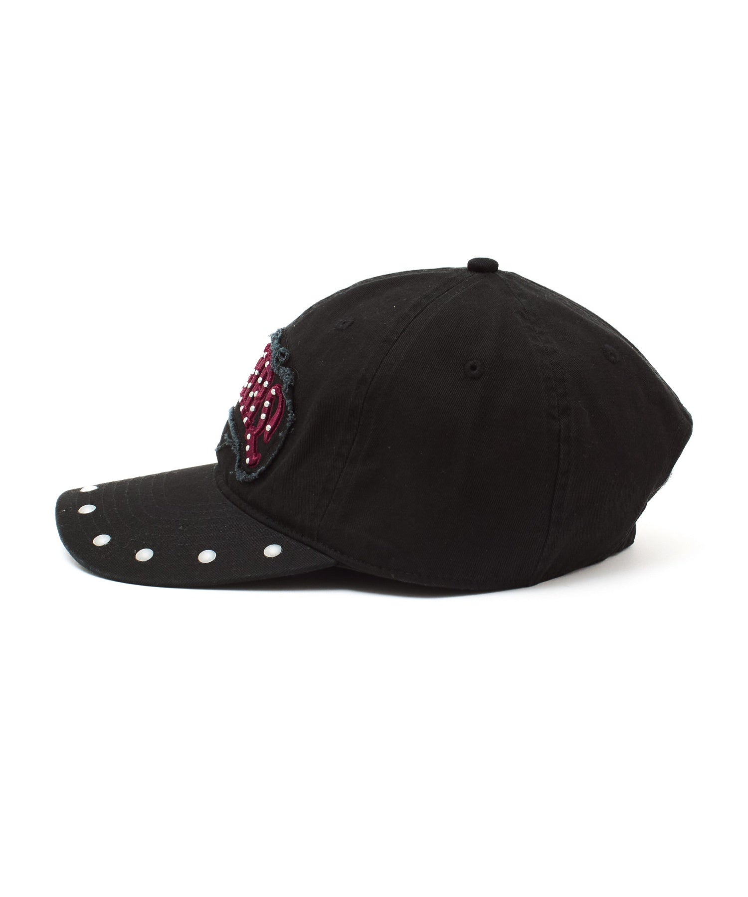 STUDDED LOGO PATCH 6PANEL CAP