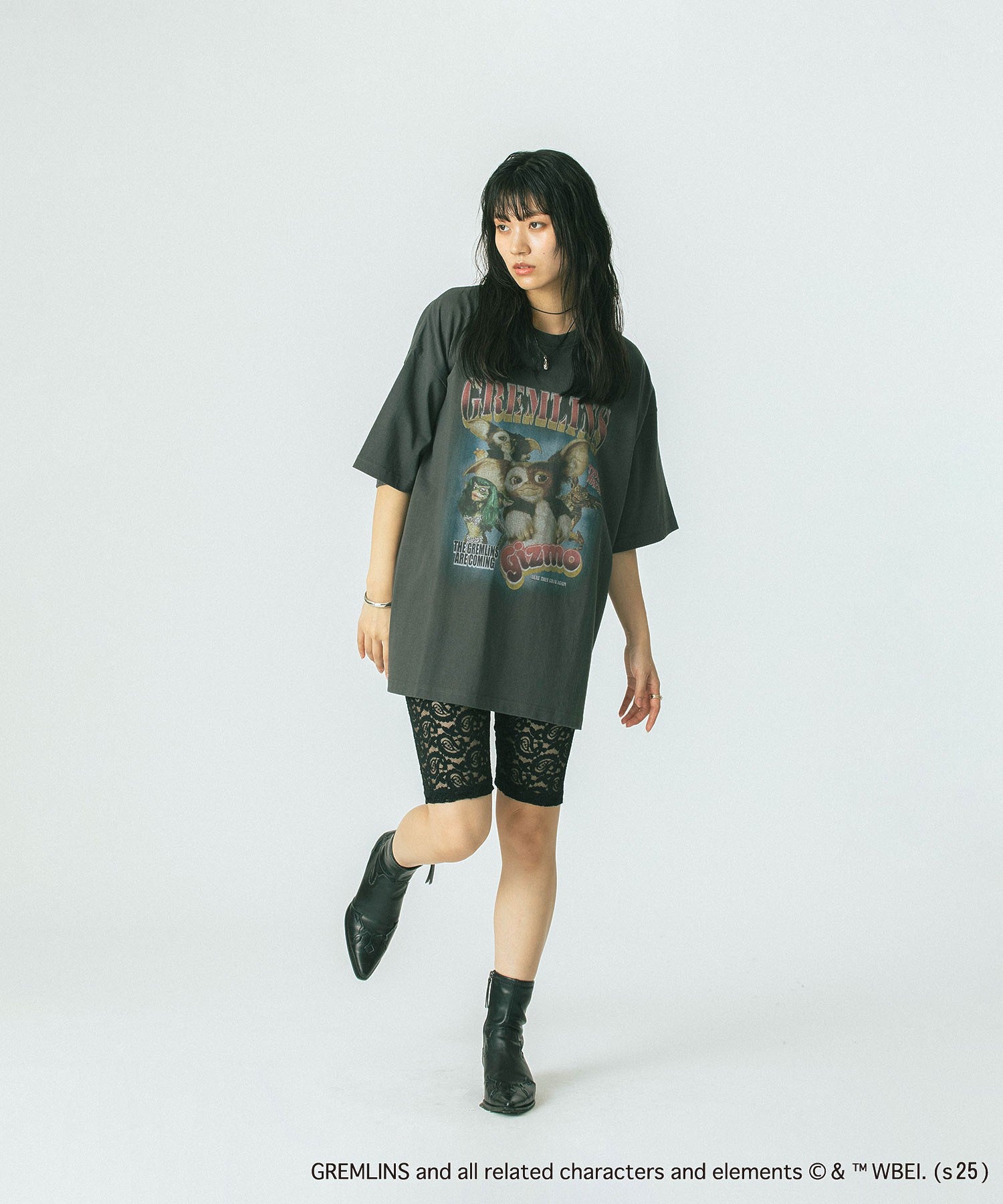 【WEB・一部店舗限定/ROSE BUD LIMITED】GREMLINS  BIG TEE