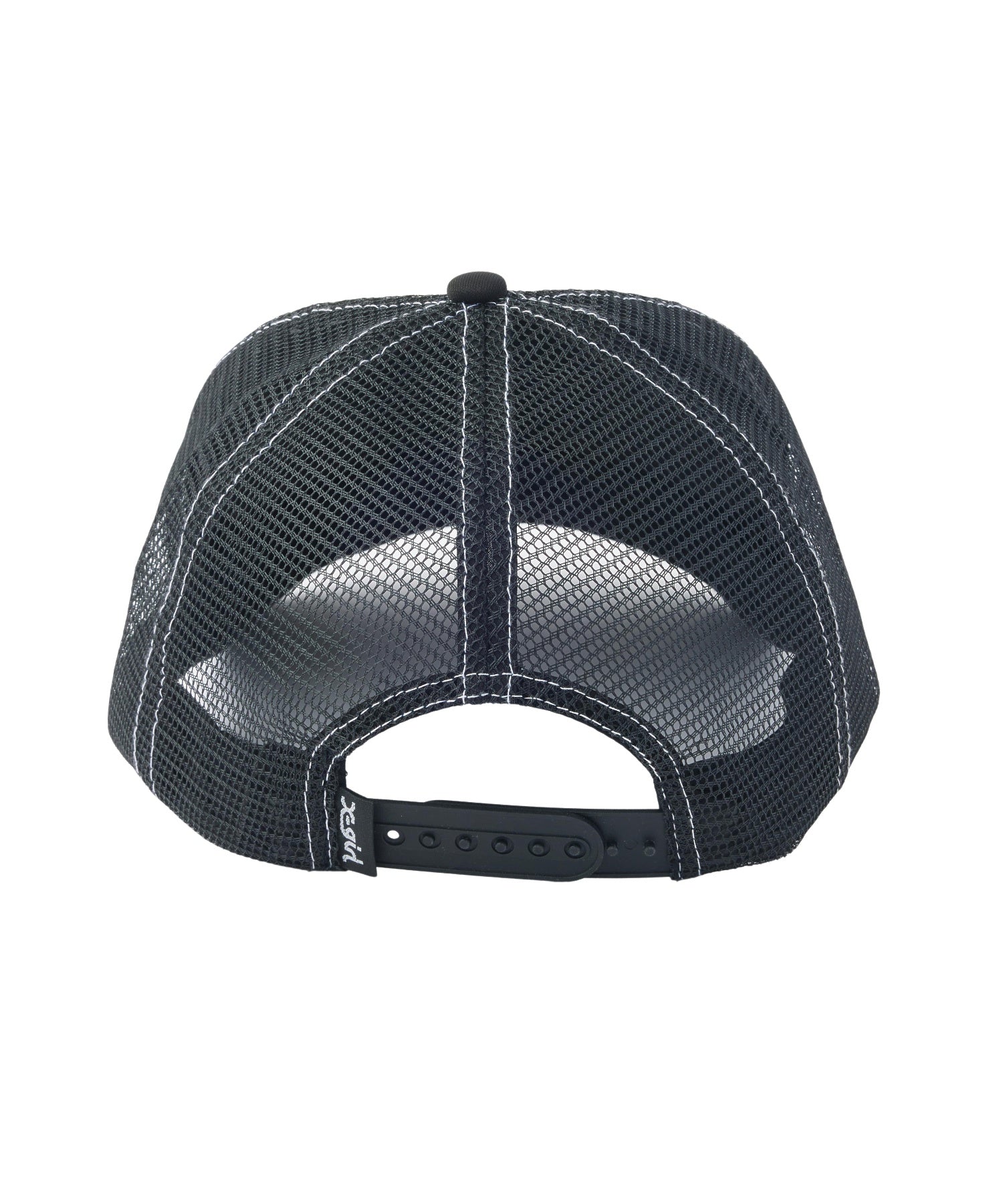 CHEERFUL LOGO AND FACE TRUCKER CAP