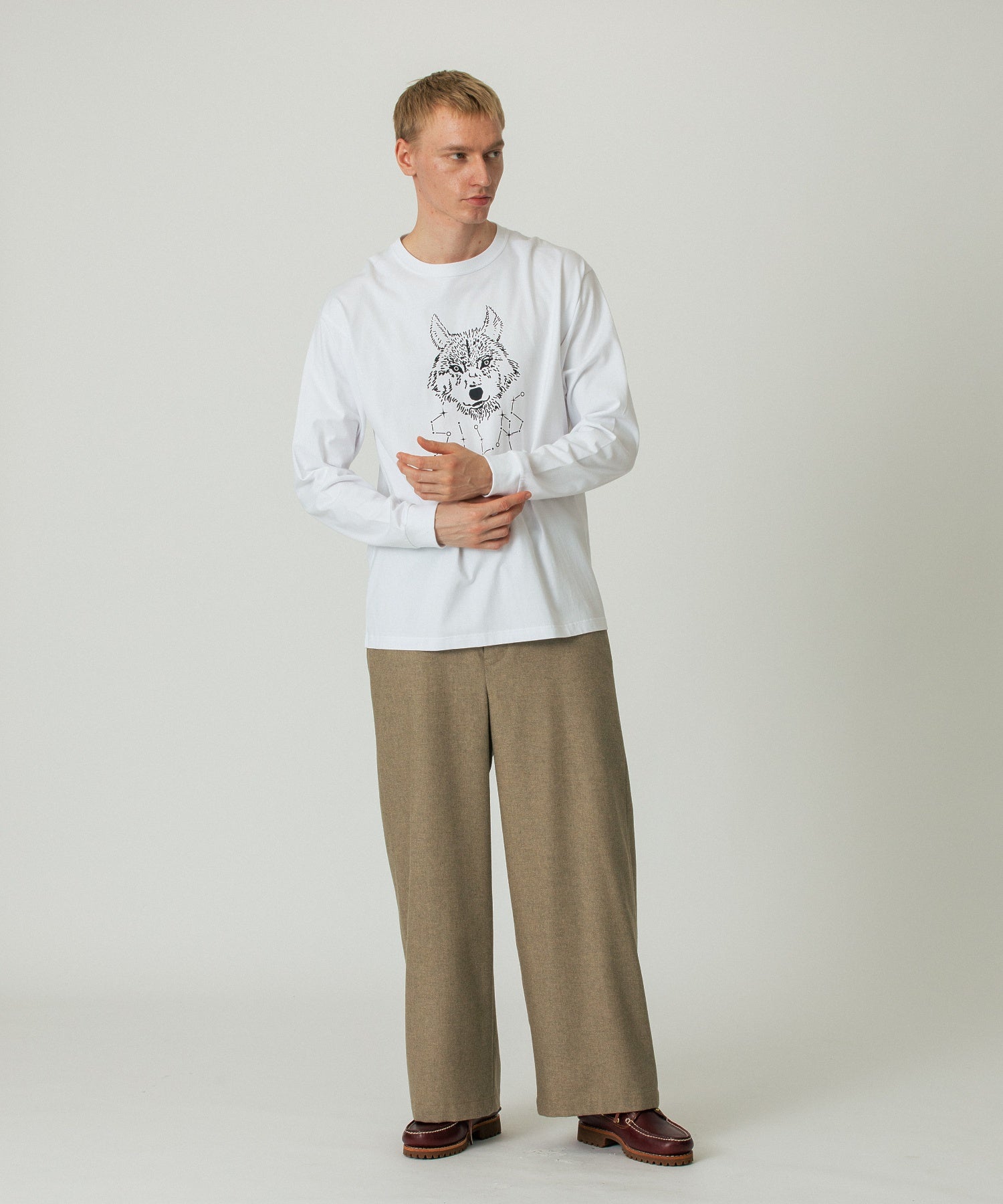 WOLF L/S TEE