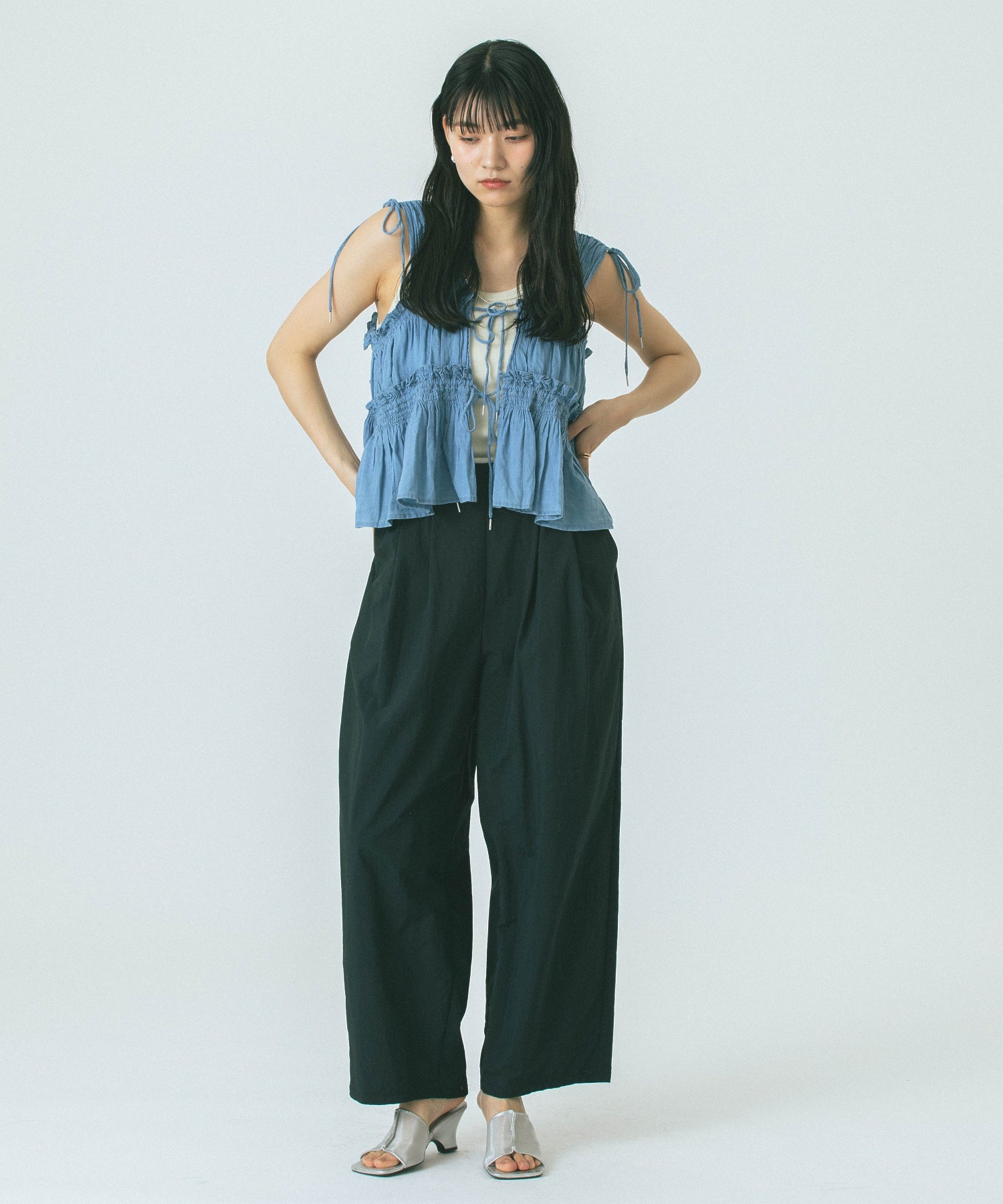 model:167cm 着用サイズ:ONE SIZE