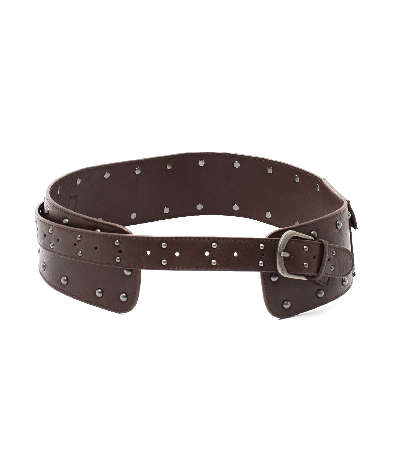 STUDDED THICK BELT