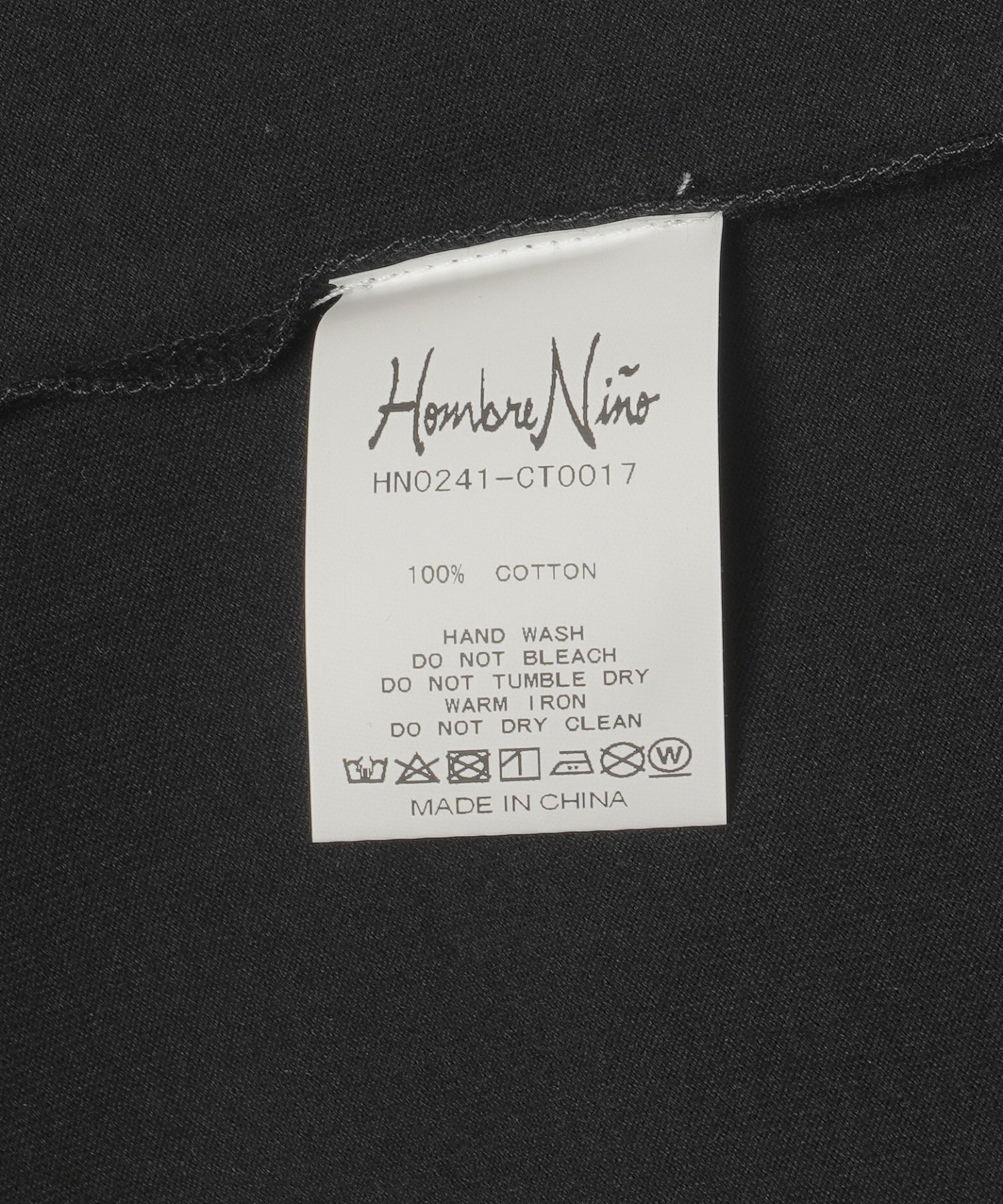 Hombre Nino/オンブレニーニョ/S/S PRINT TEE/BIKE/HN0241-CT0017
