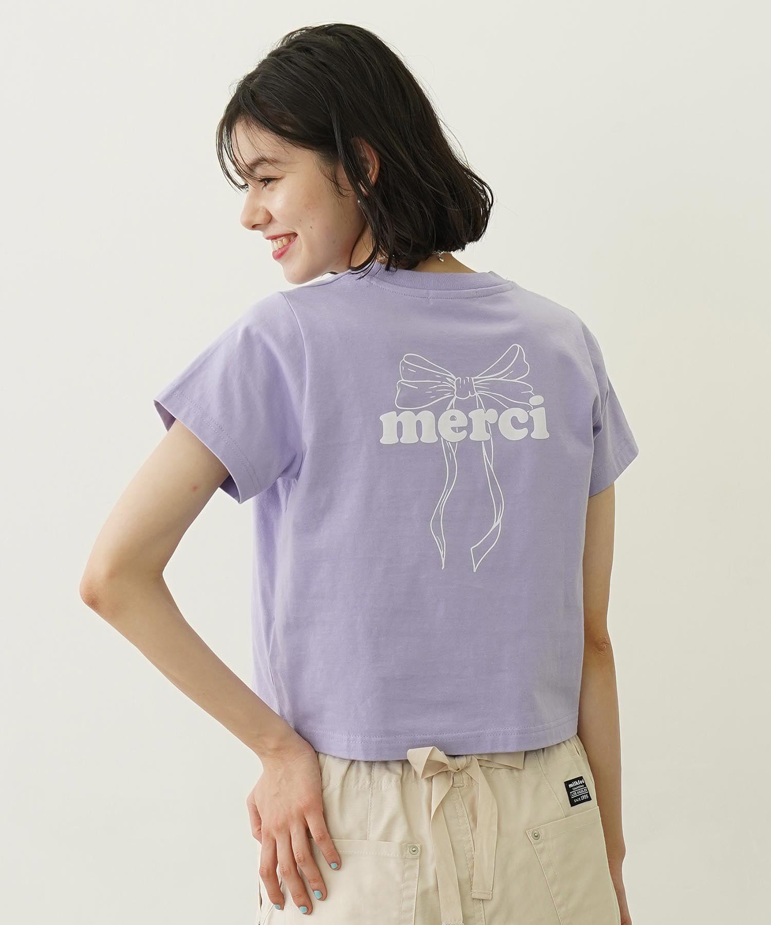 MERCI RIBBON COMPACT S/S TEE