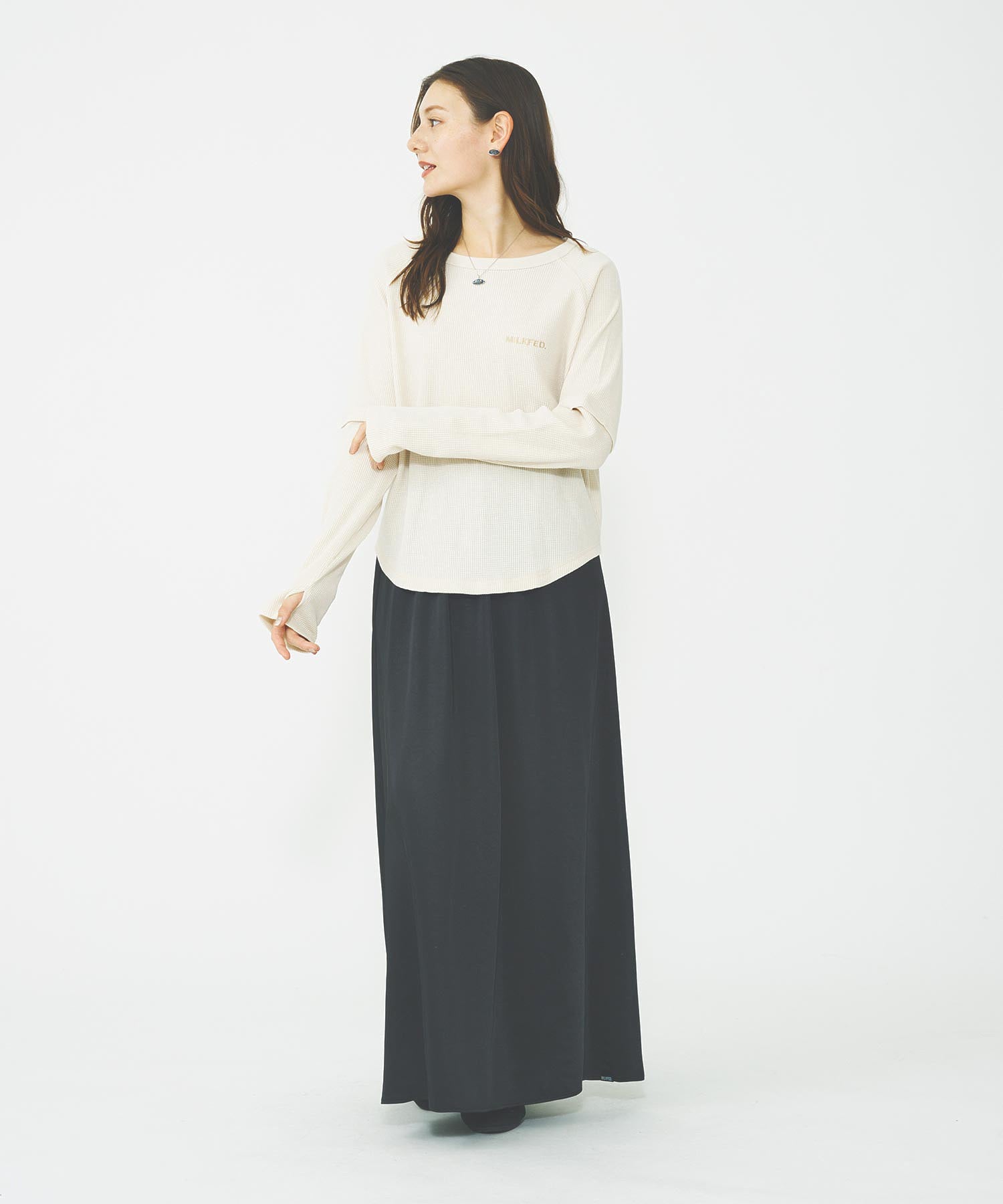 FLARE LONG SKIRT