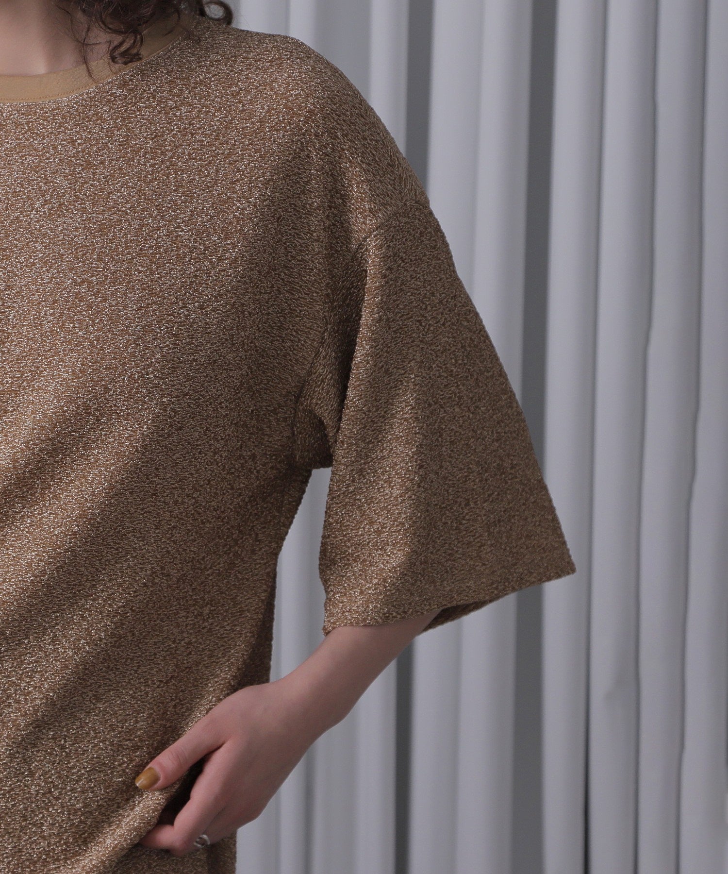 CREOLME/シャイニービッグTシャツ