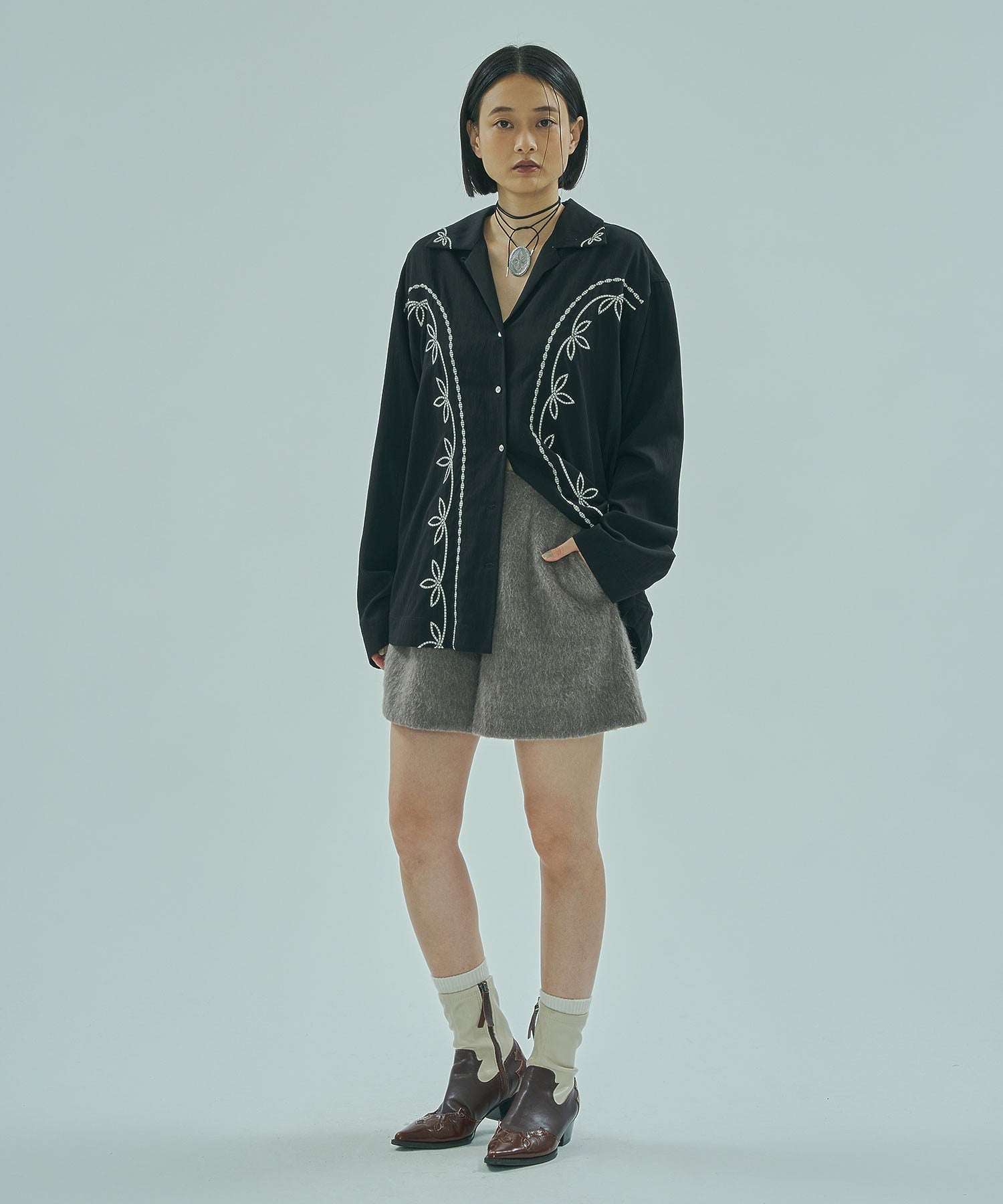 model:163cm 着用サイズ:ONE SIZE