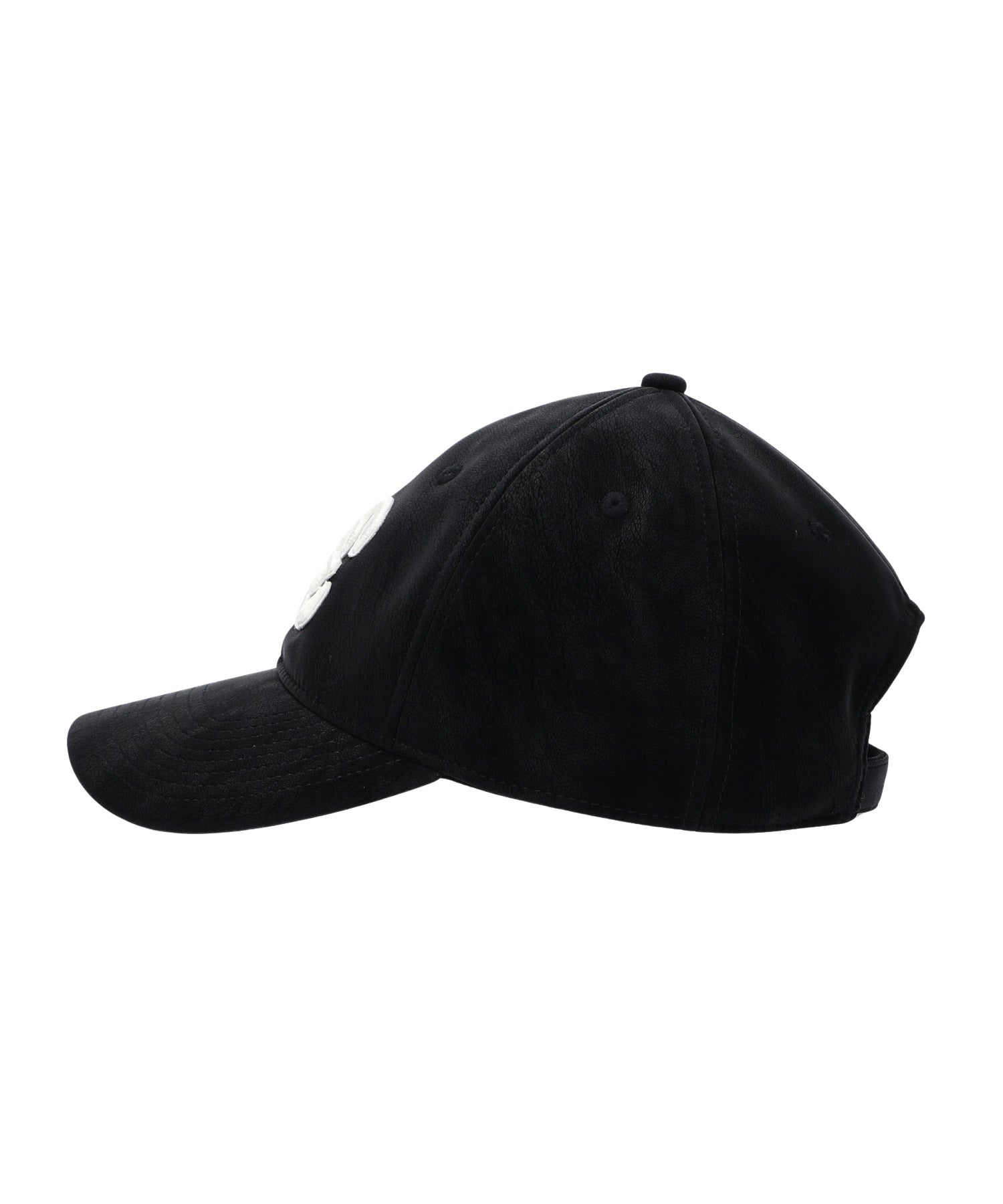 XG EMBLEM FADED FAUX LEATHER 6PANEL CAP