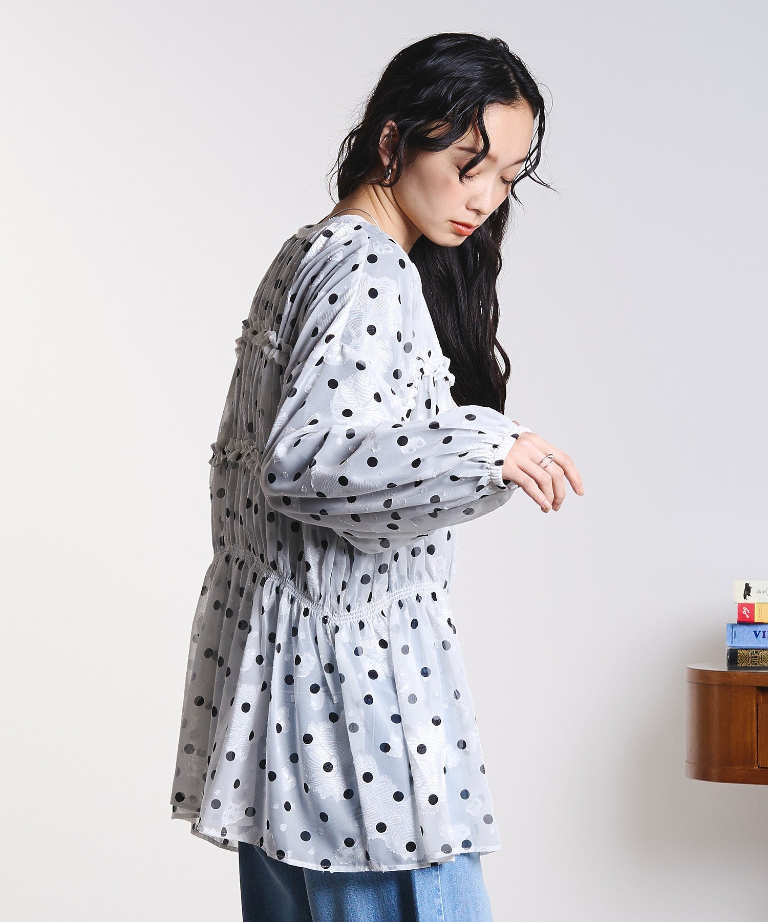 model:161cm 着用サイズ:ONE SIZE