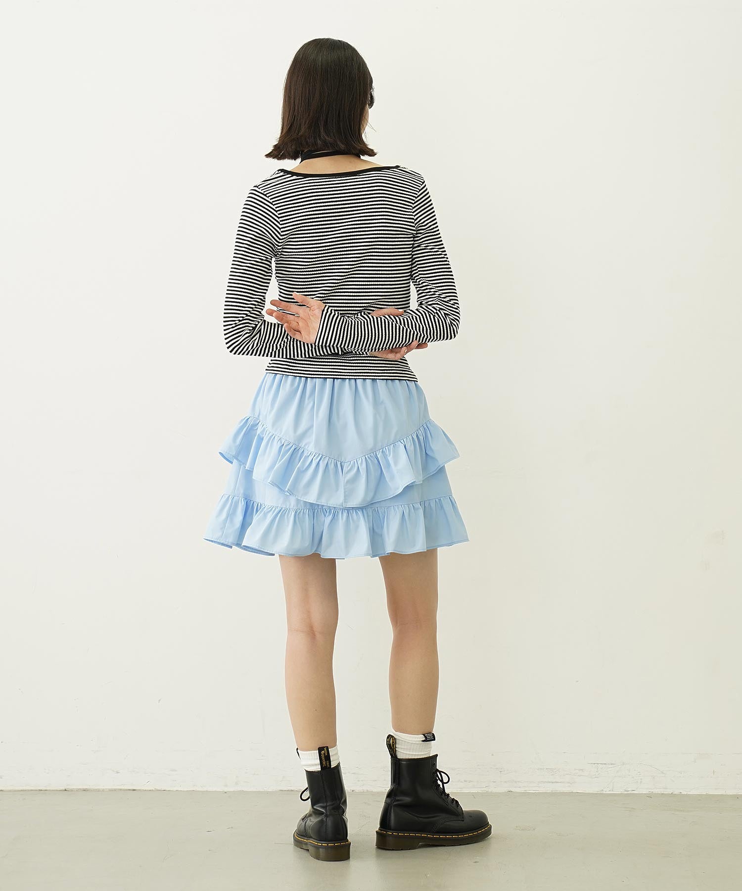 TIERED SKIRT