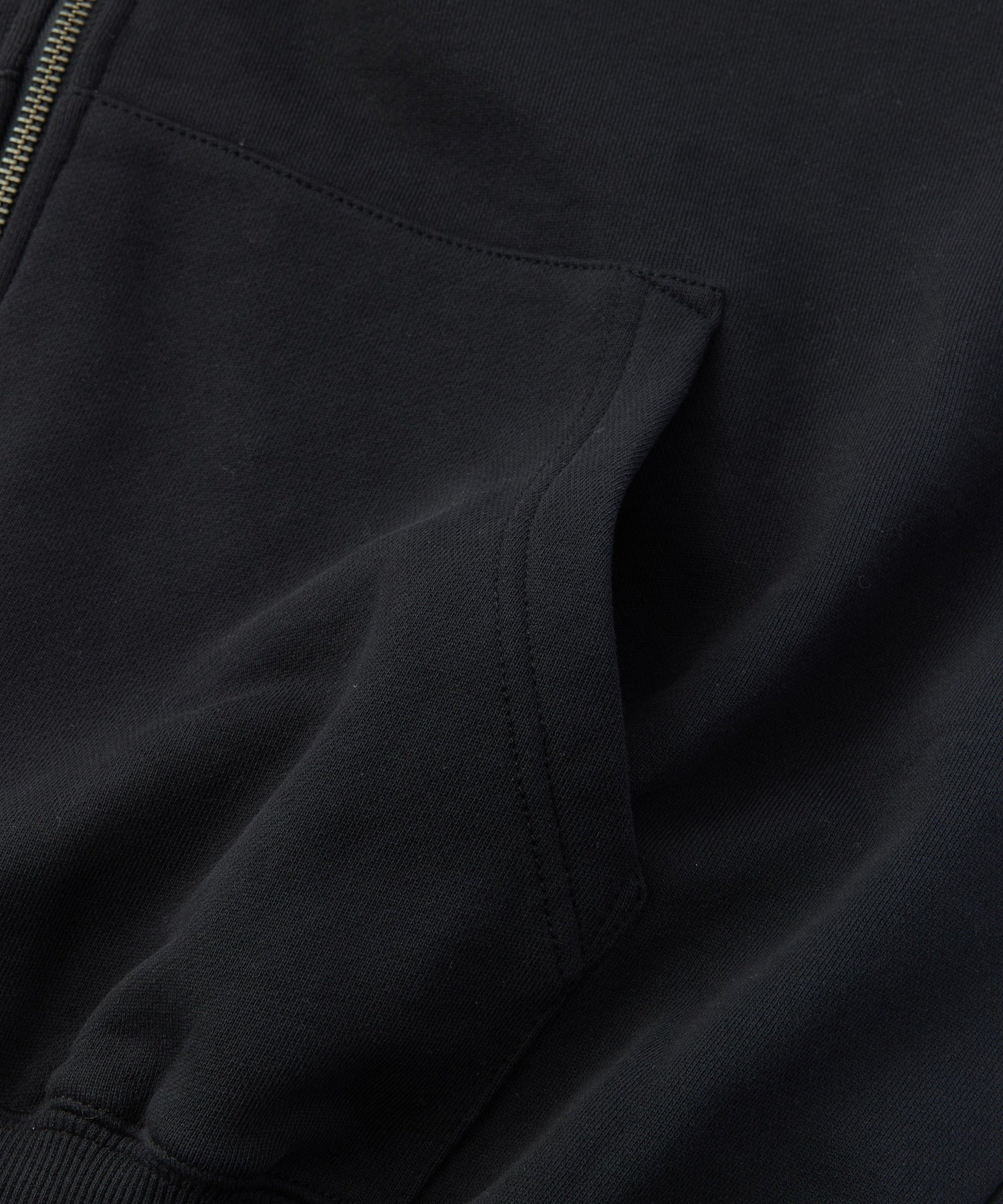 BUTTERFLY EMBLEM ZIP UP SWEAT HOODIE