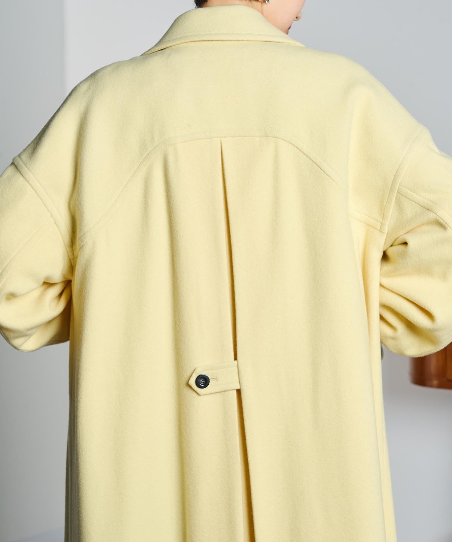 mici/RIB CUFFS VOLUME SLEEVE COAT