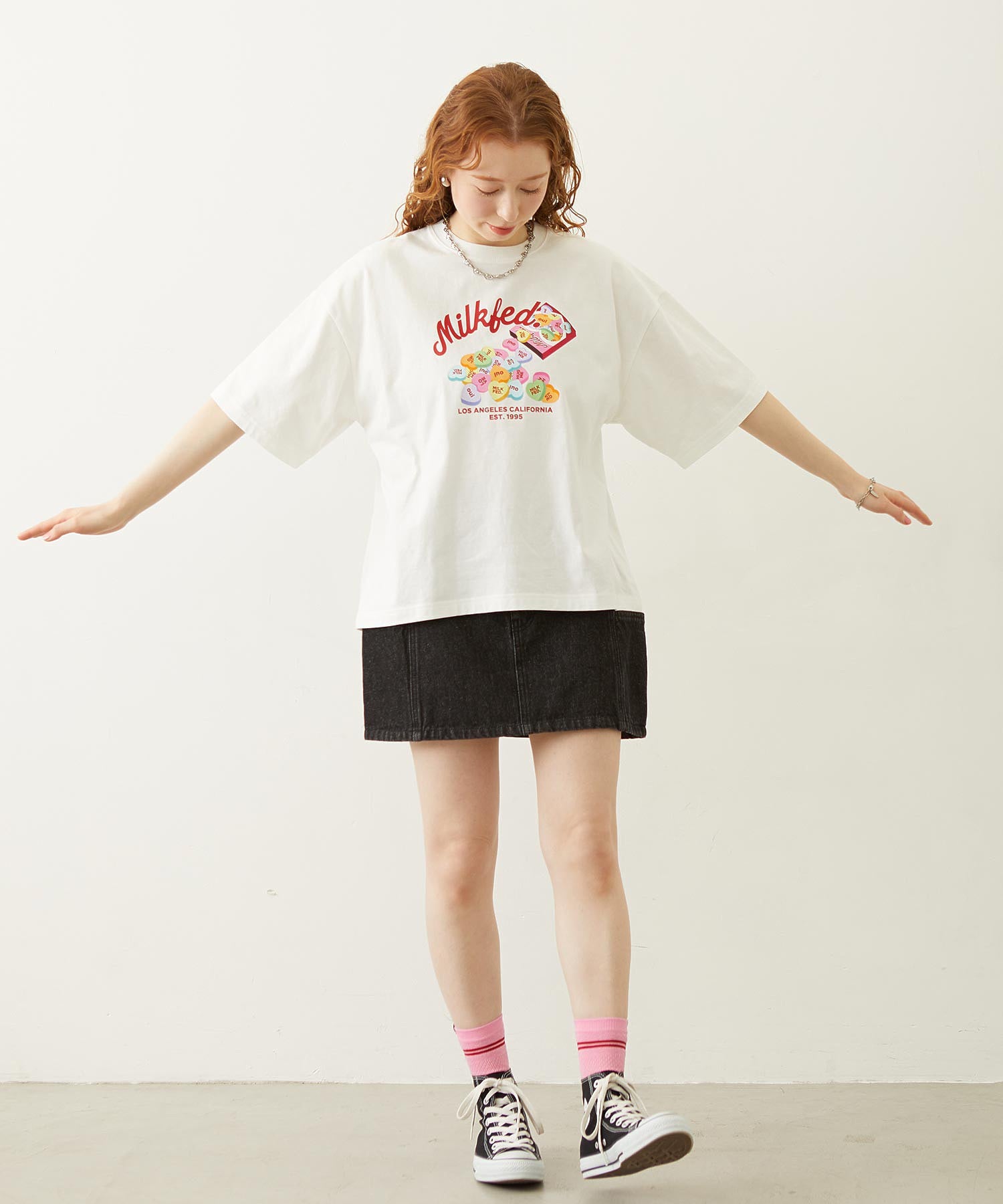 HEART TABLET WIDE S/S TEE