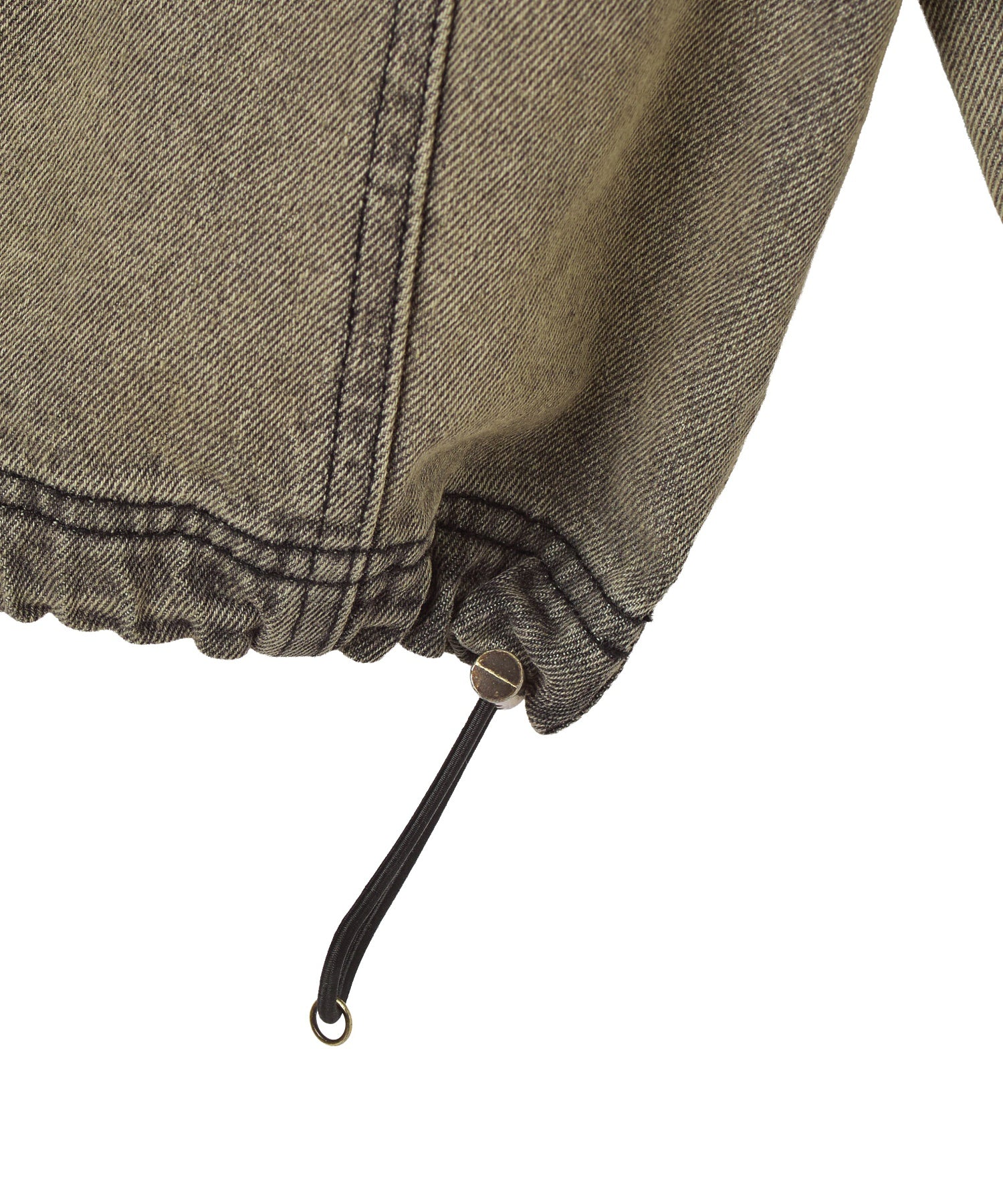 DUSTY DENIM ANORAK DRESS