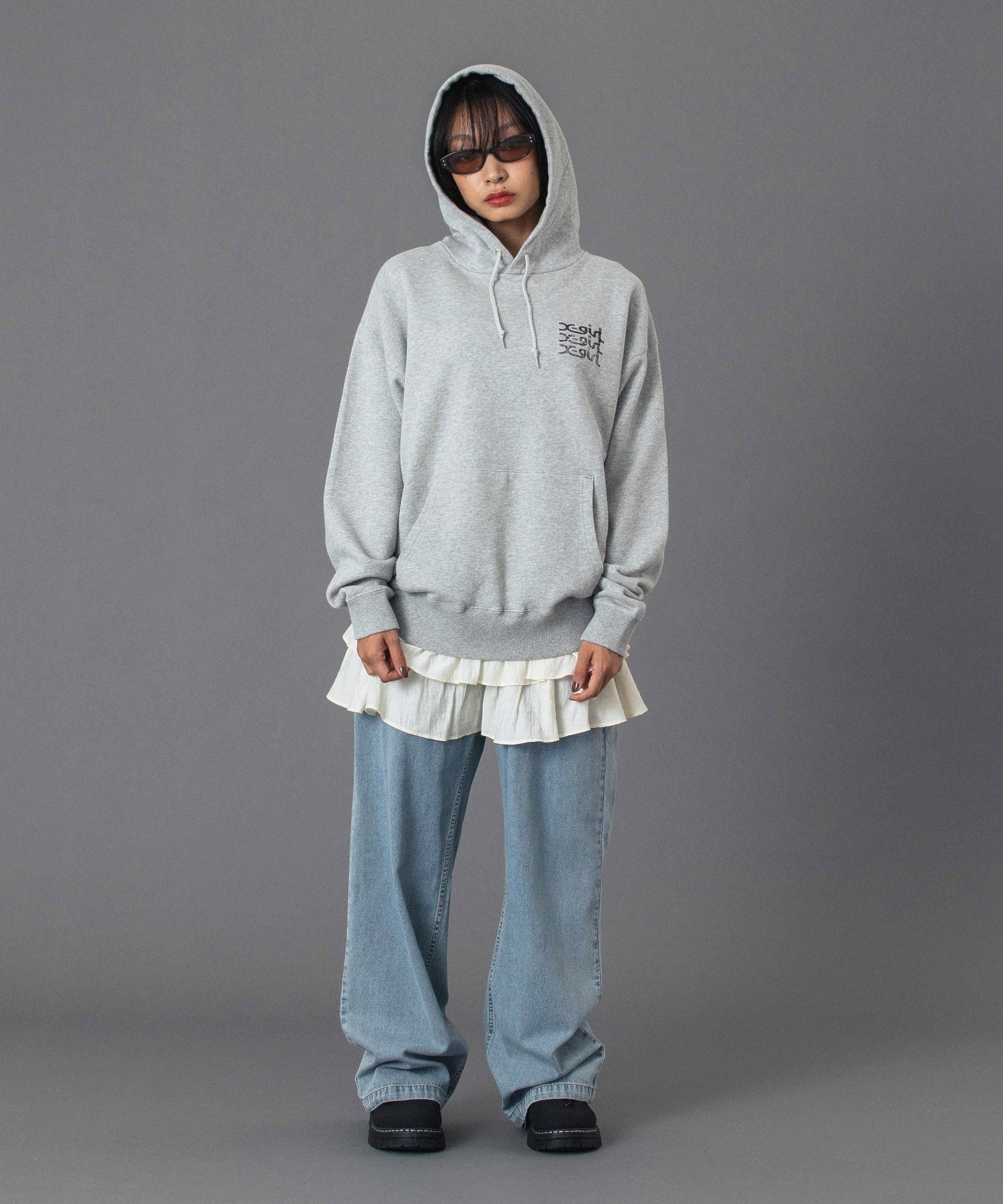 FACE LABEL EASY PANTS
