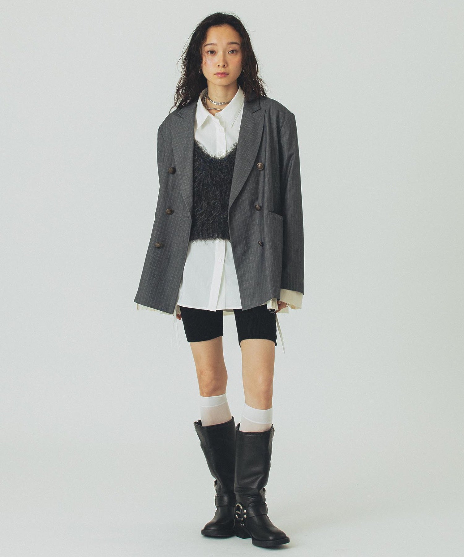 model:161cm 着用サイズ:ONE SIZE