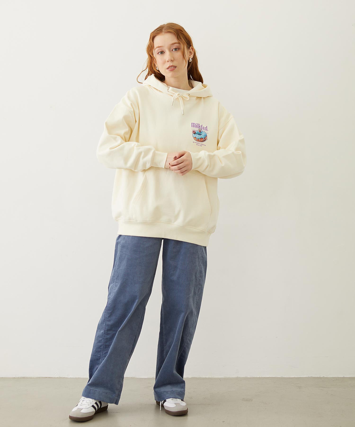 DONUTS LOGO SWEAT HOODIE