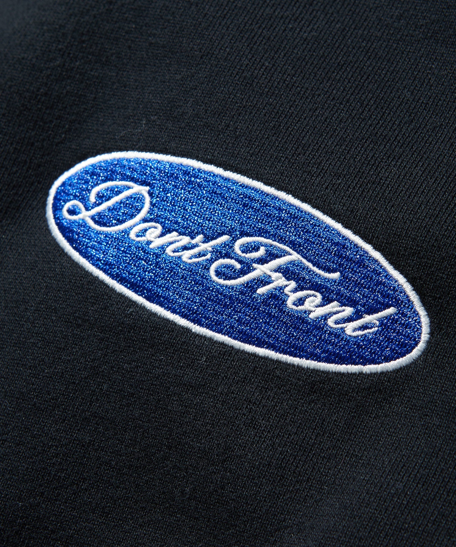 DAMAGED ZIP HOODED SWEATSHIRT