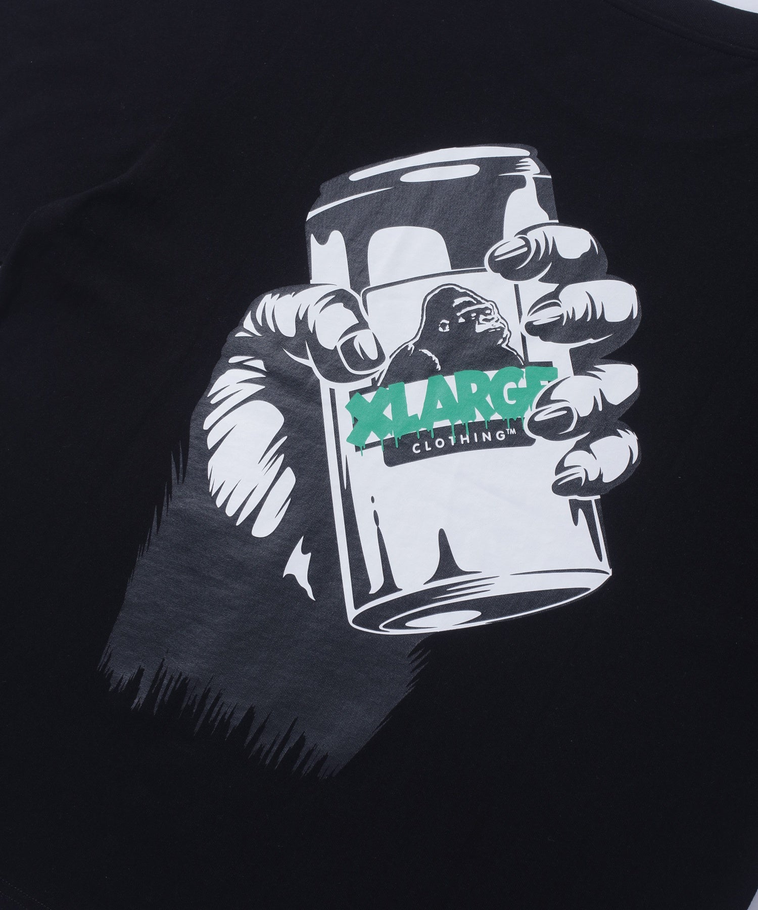 XLARGE×LIXTICK GRAB OG CAN S/S TEE