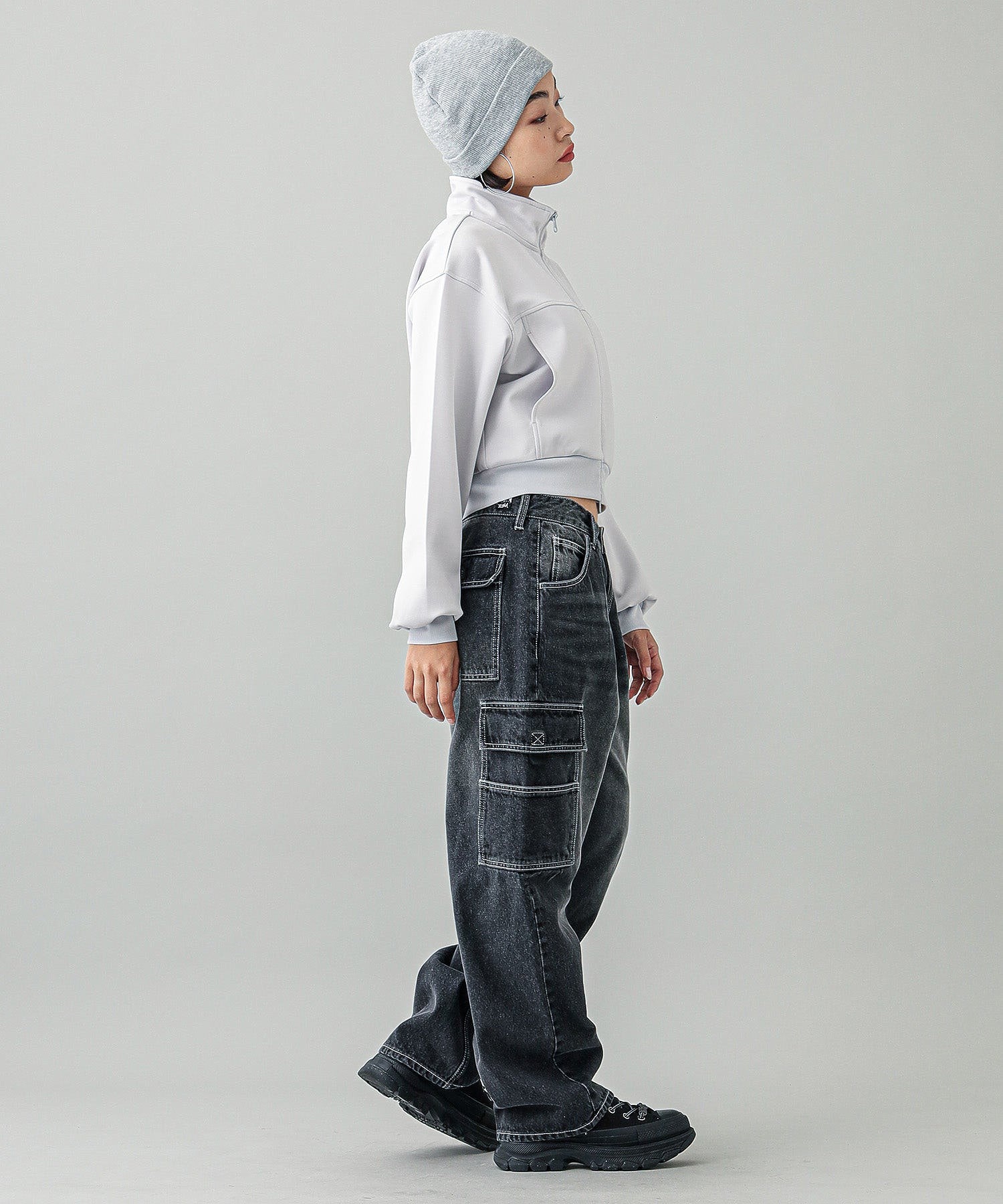 model　H:161cm 着用サイズ:M