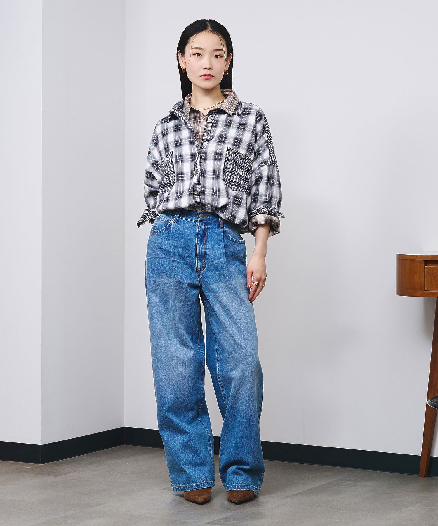 model:166cm 着用サイズ:ONE SIZE