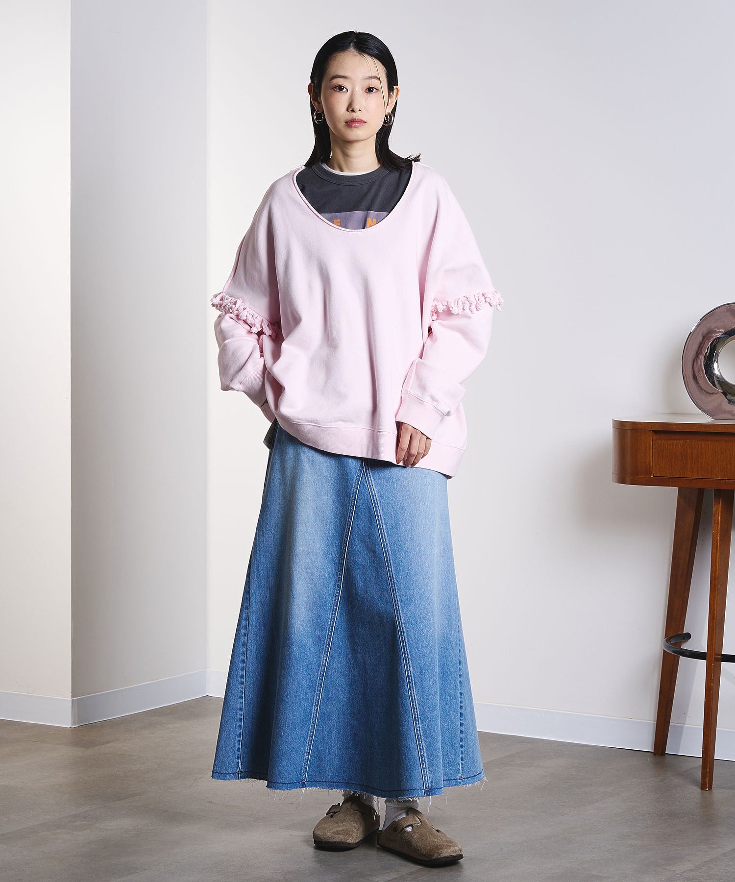 model:169cm 着用サイズ:ONE SIZE