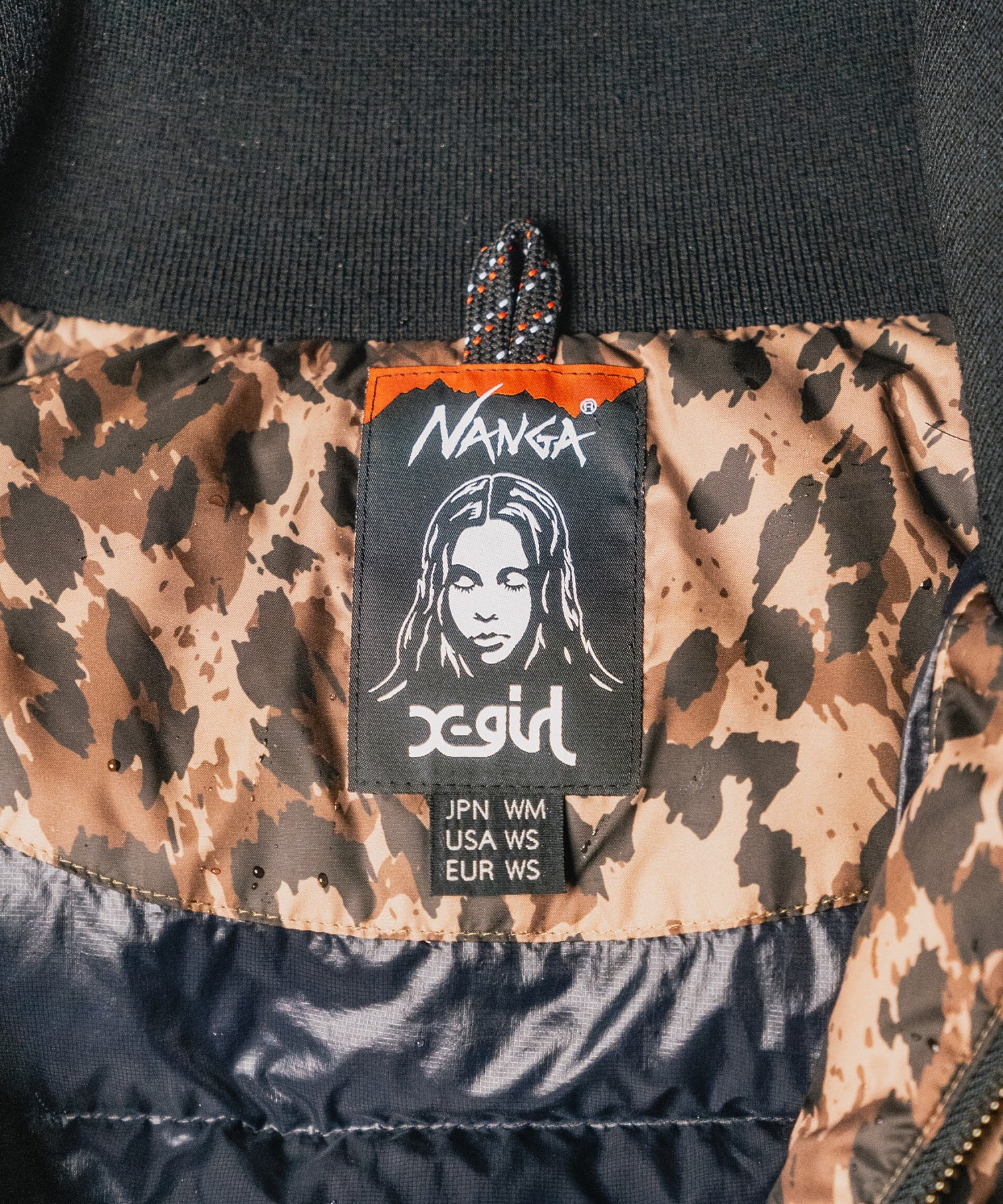 X-girl × NANGA PUFFER JACKET