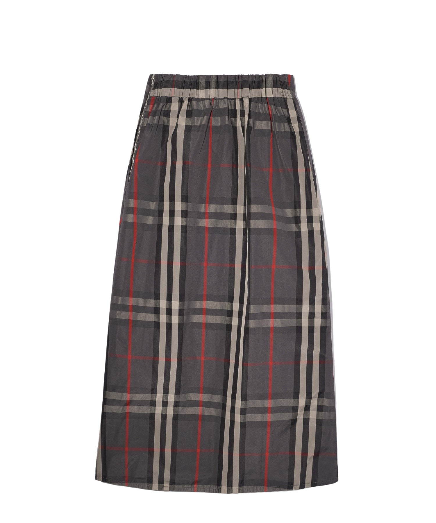 PLAID LONG SKIRT