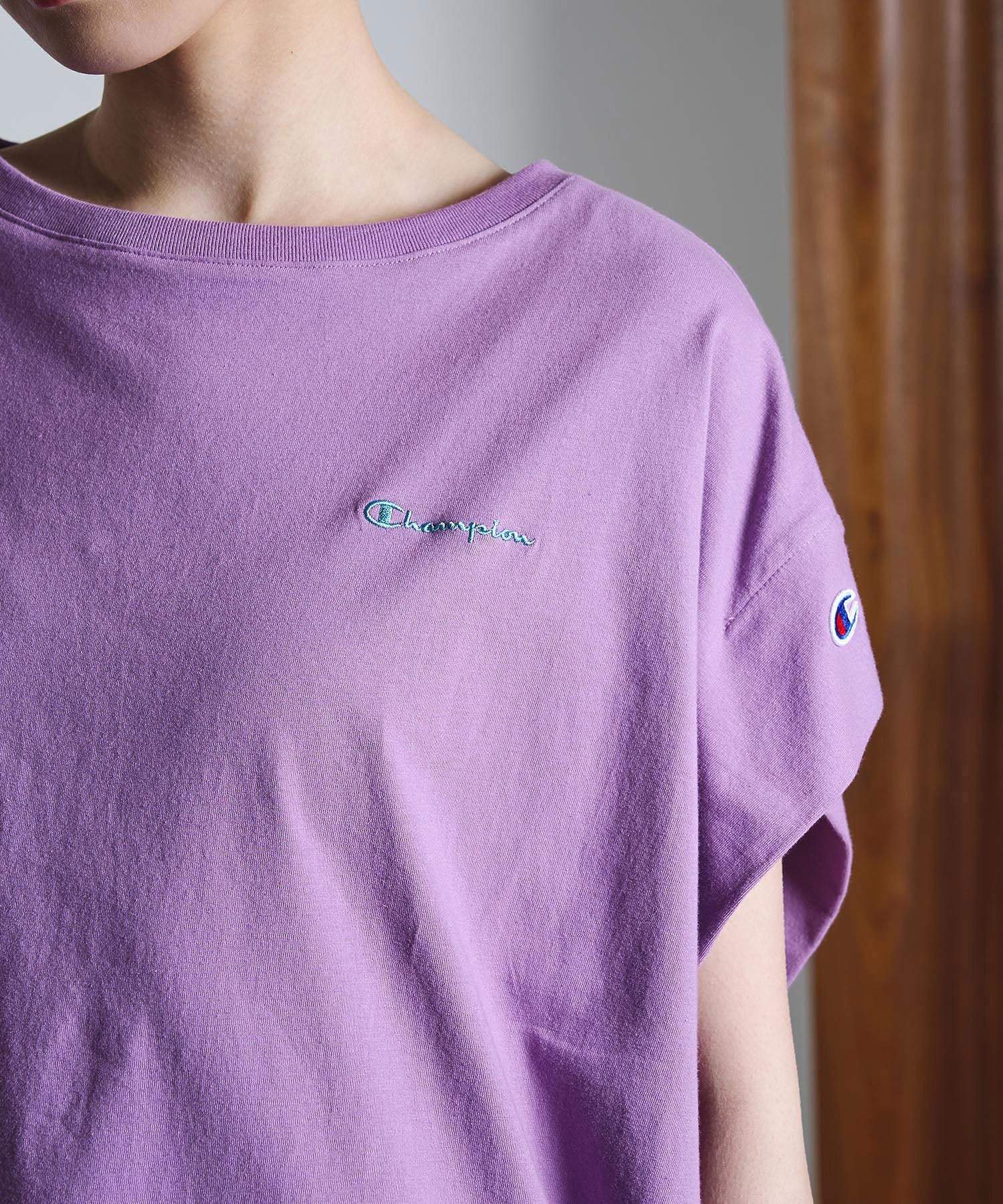 【Champion別注】ROSEBUD x champion FRENCH SLEEVE TEE