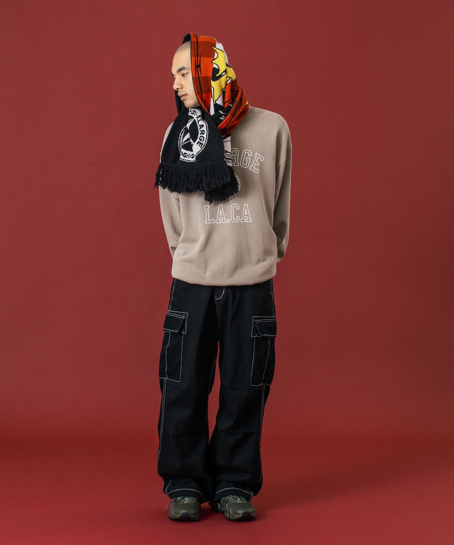 X STITCH CARGO PANTS