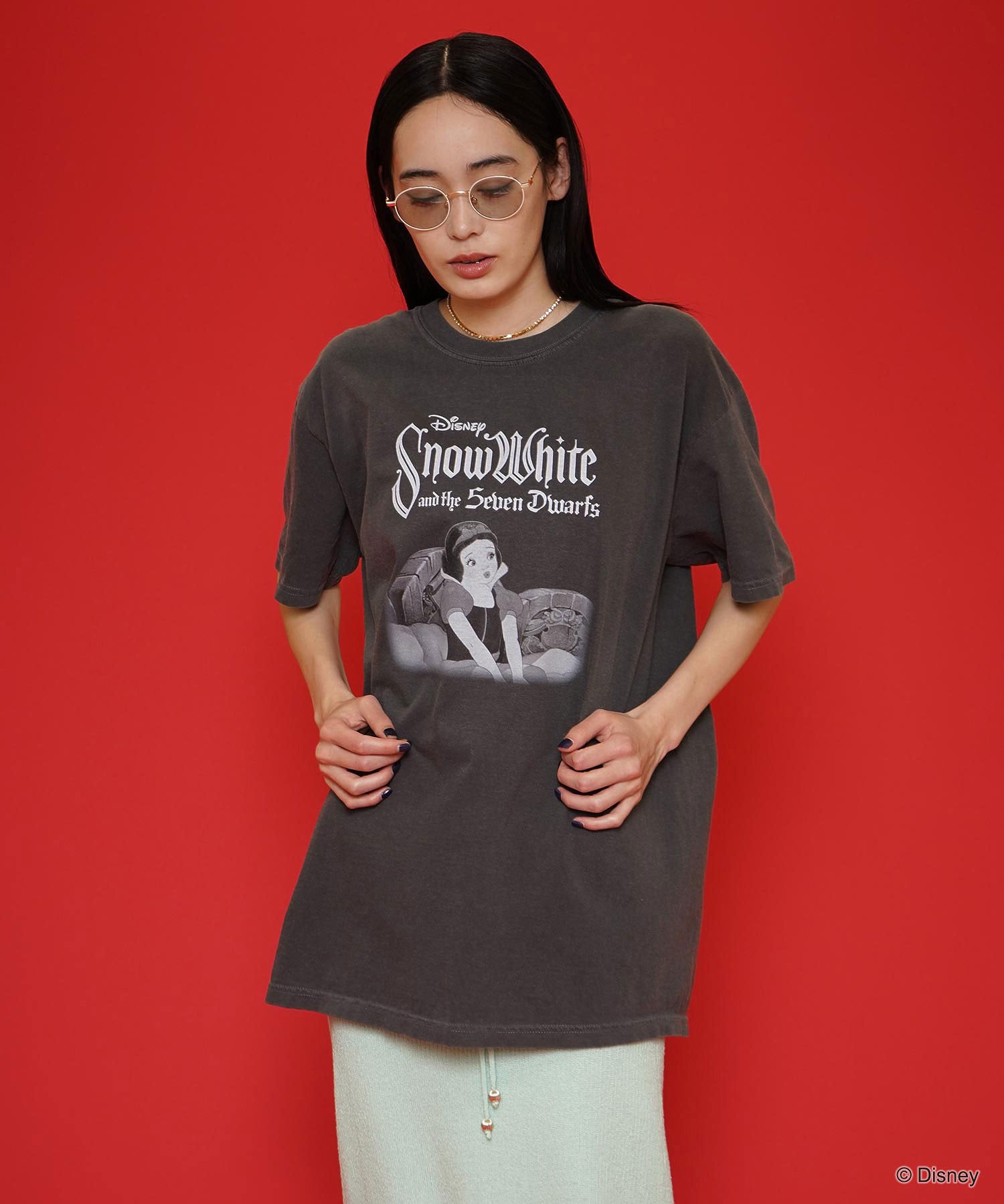 白雪姫/オーバーサイズTシャツ