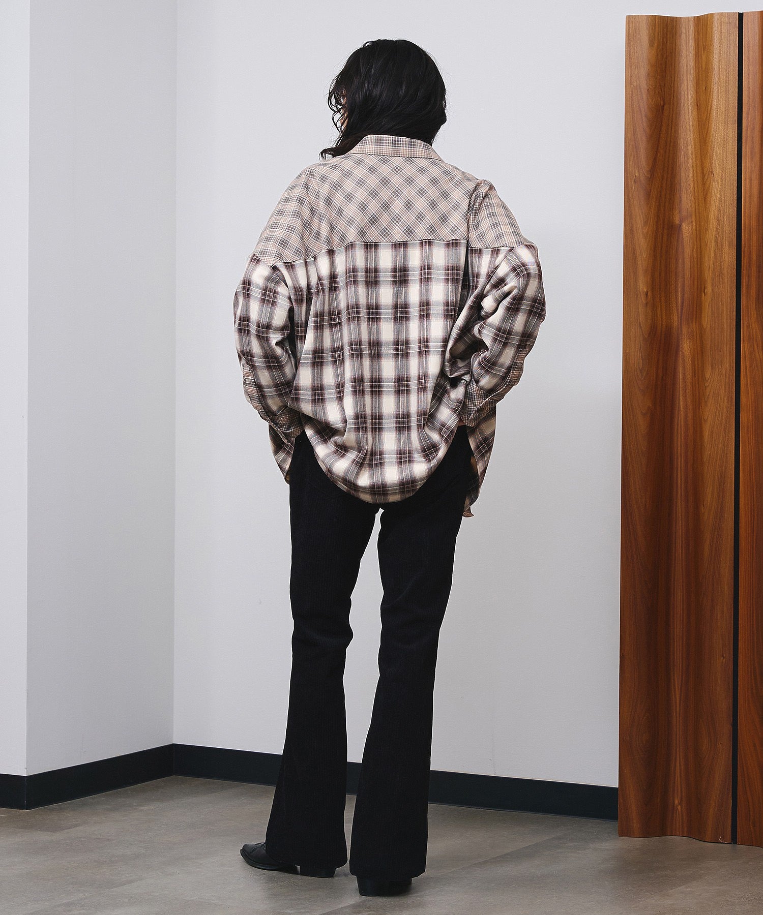 model:161cm 着用サイズ:M