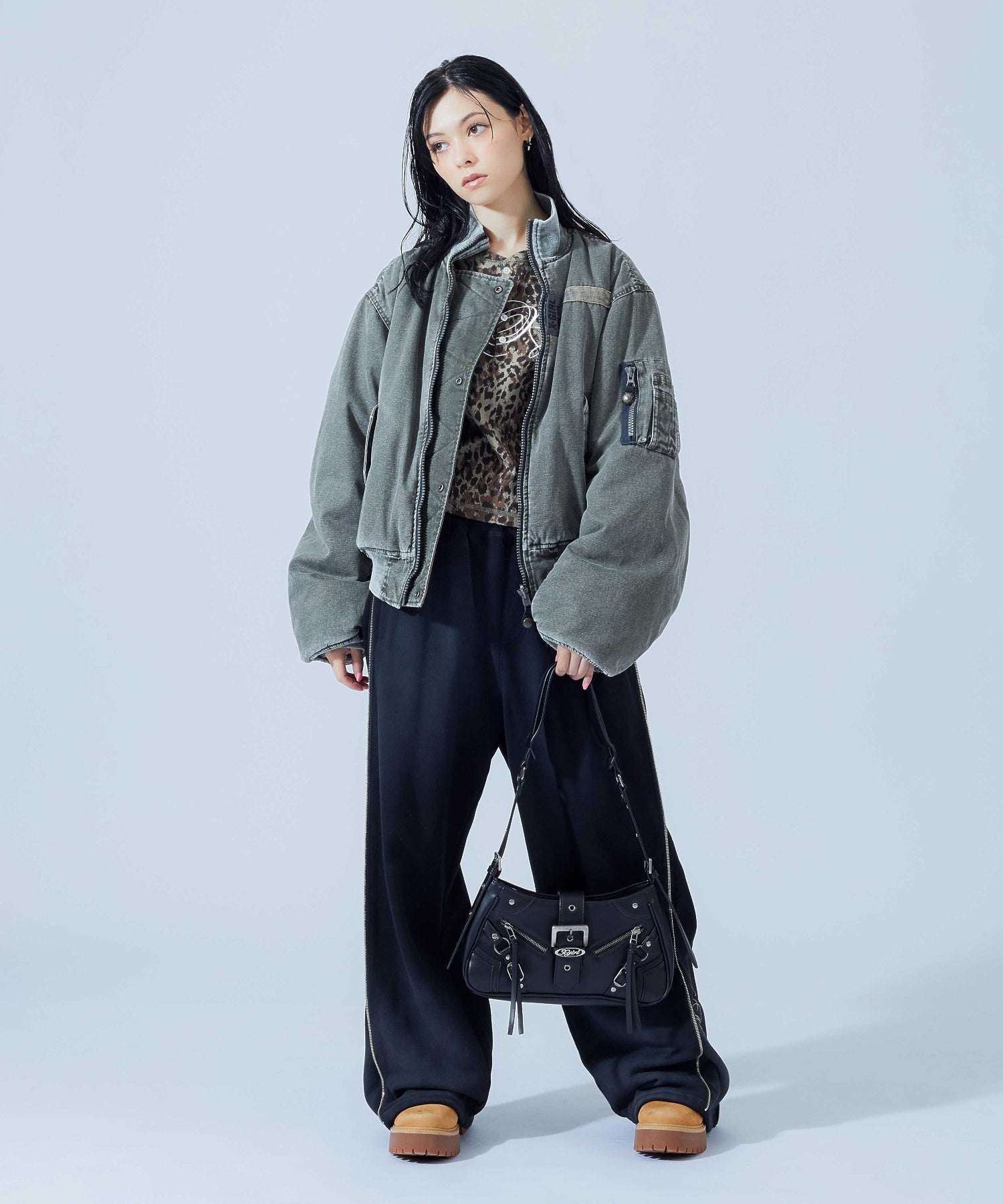REVERSIBLE FADED MA-1 JACKET