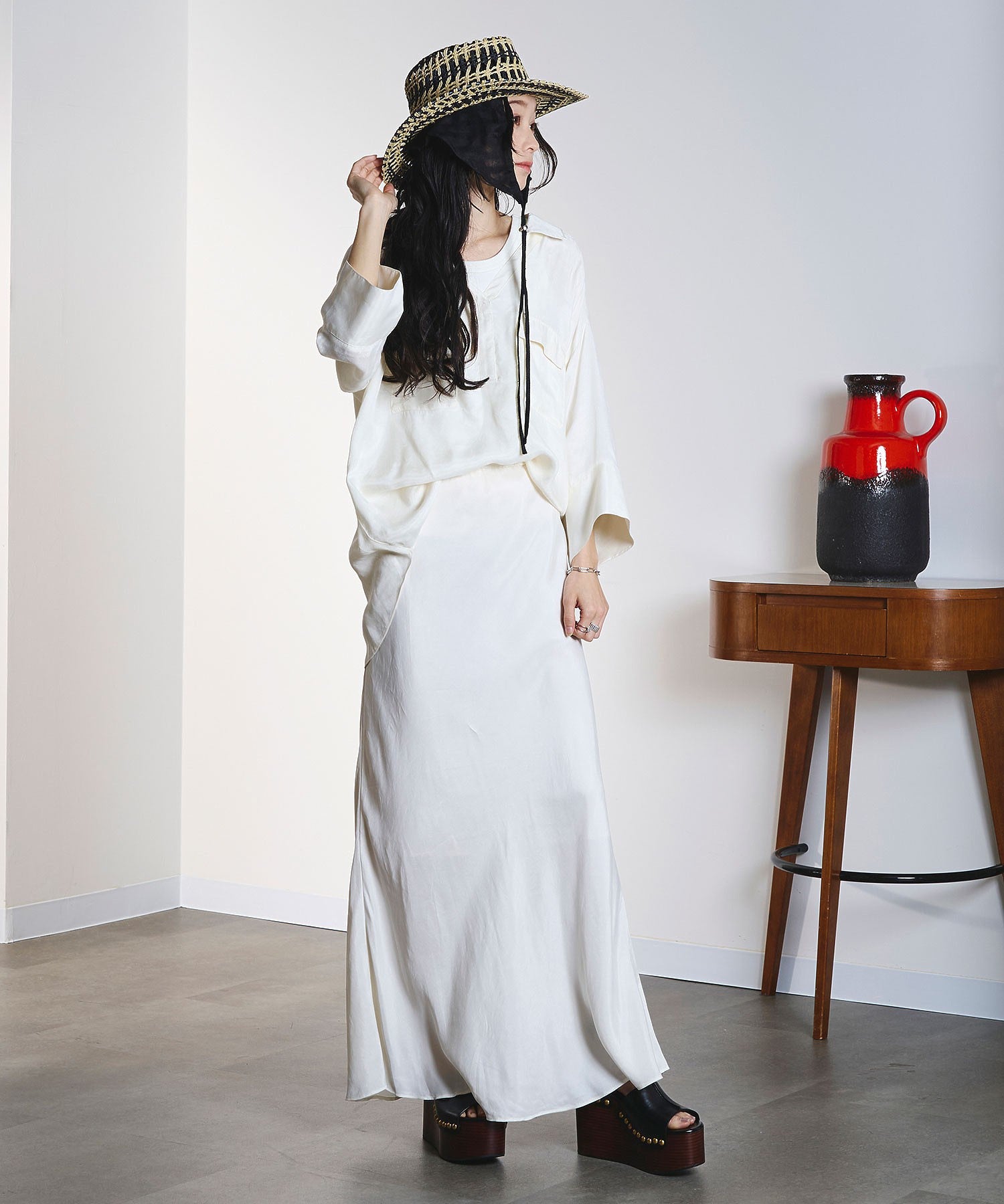 model:161cm 着用サイズ:ONE SIZE