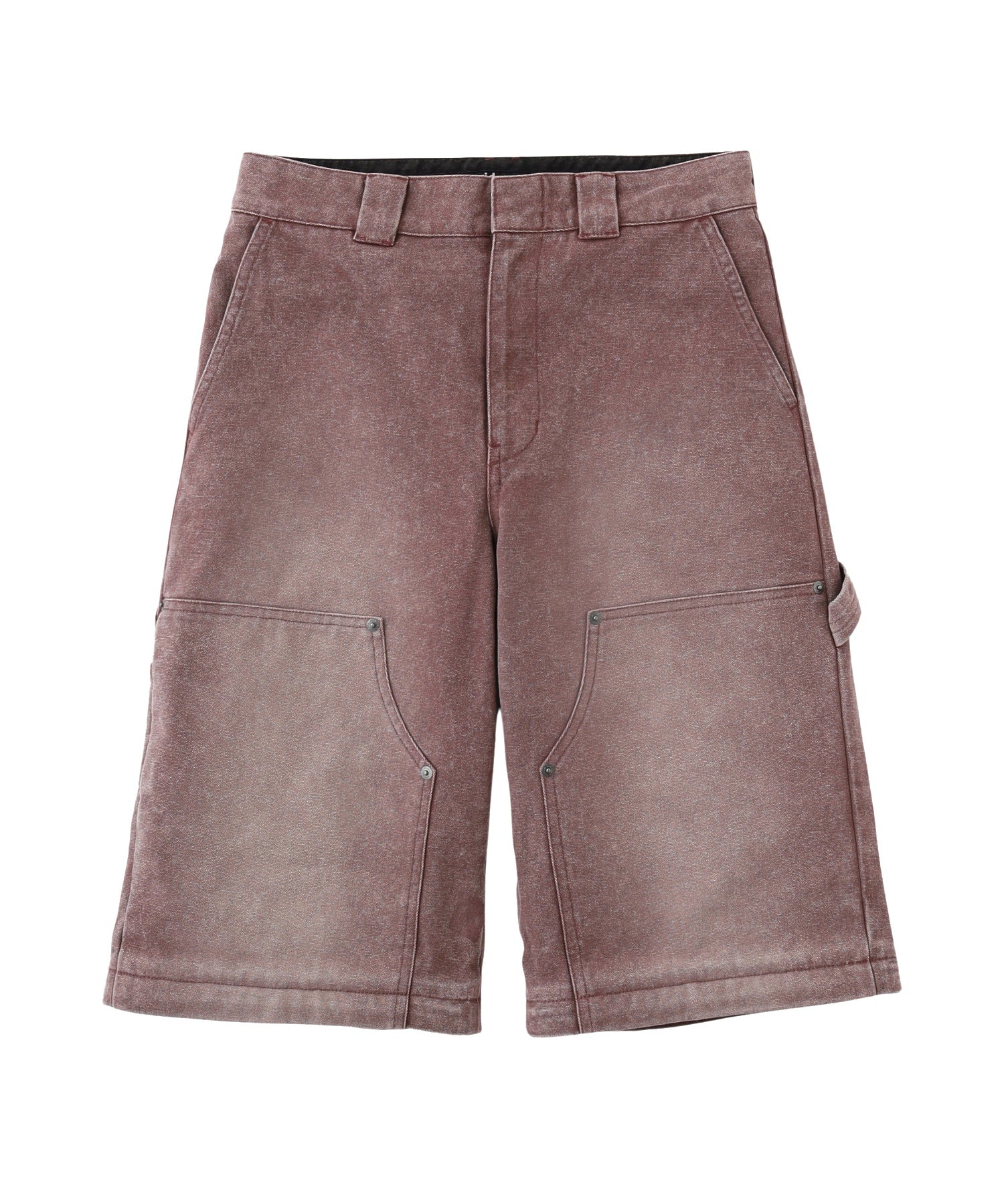 FADED 2WAY WIDE LEG WORK PANTS
