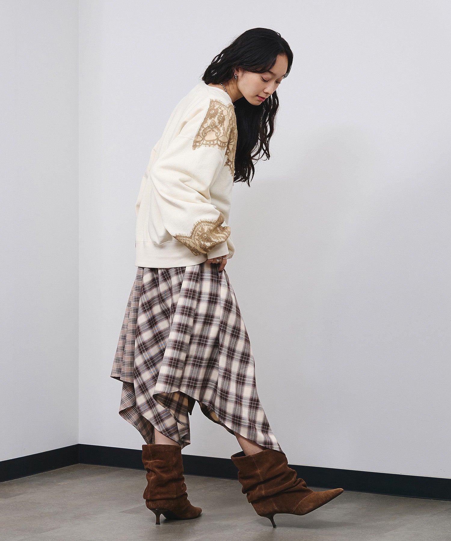 model:161cm 着用サイズ:ONE SIZE