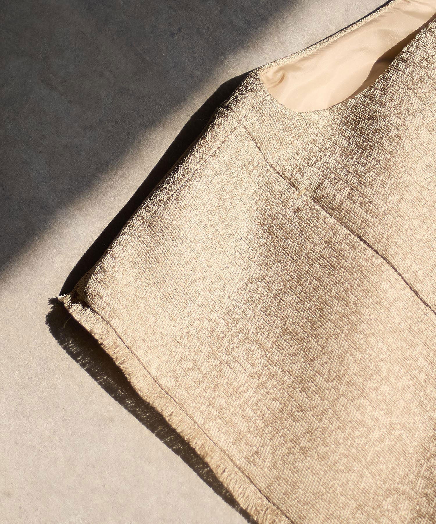 CHIGNON/TWEED SHORT VEST