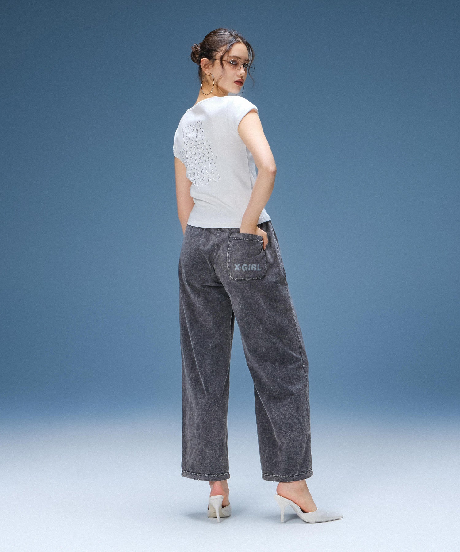 HARD DISTRESSED RELAX EASY PANTS