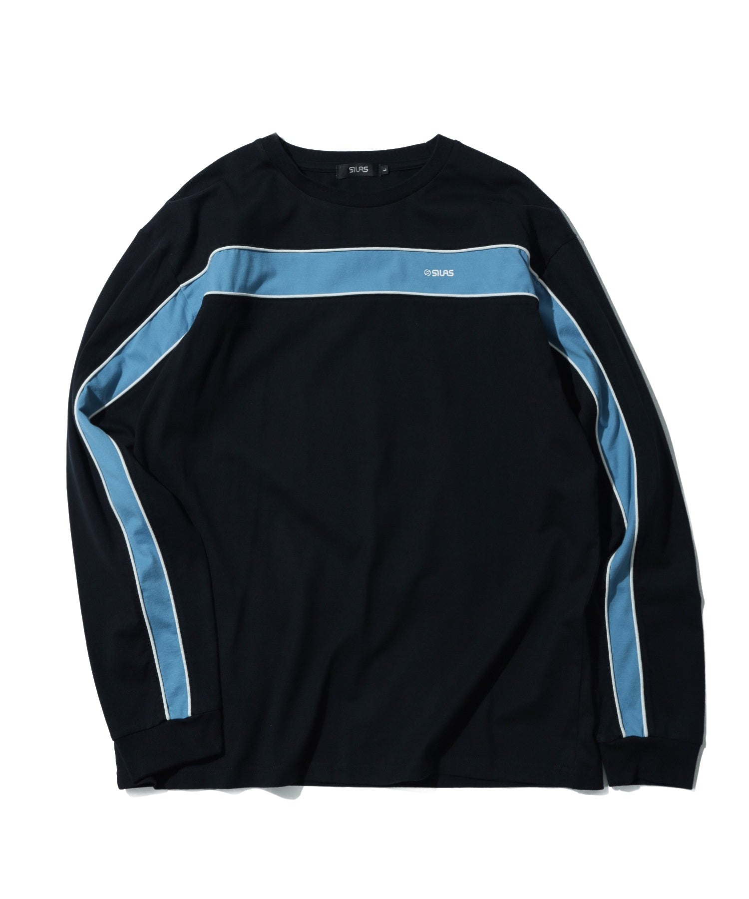 SINGLE STRIPED L/S TEE